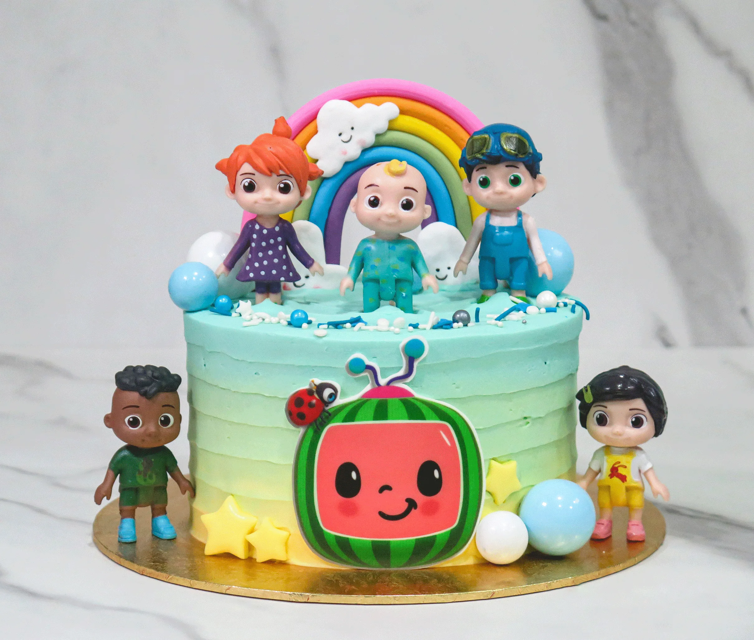 CoComelon Playdate Cake