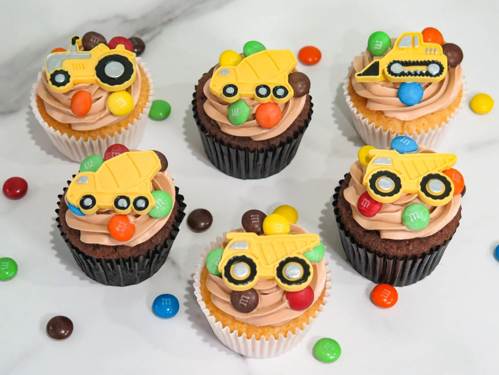 Construction Cupcakes