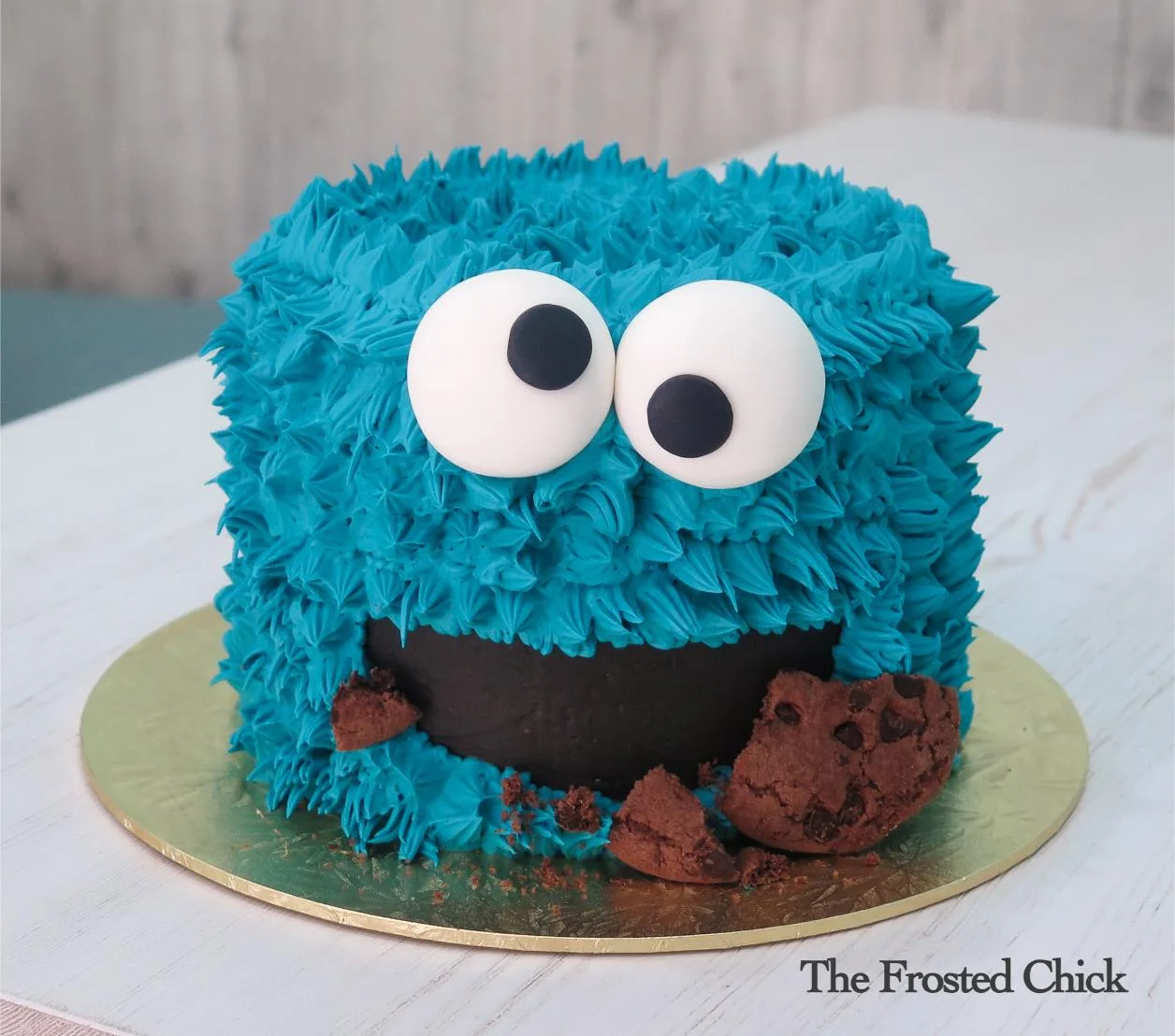Blue Monster Cake