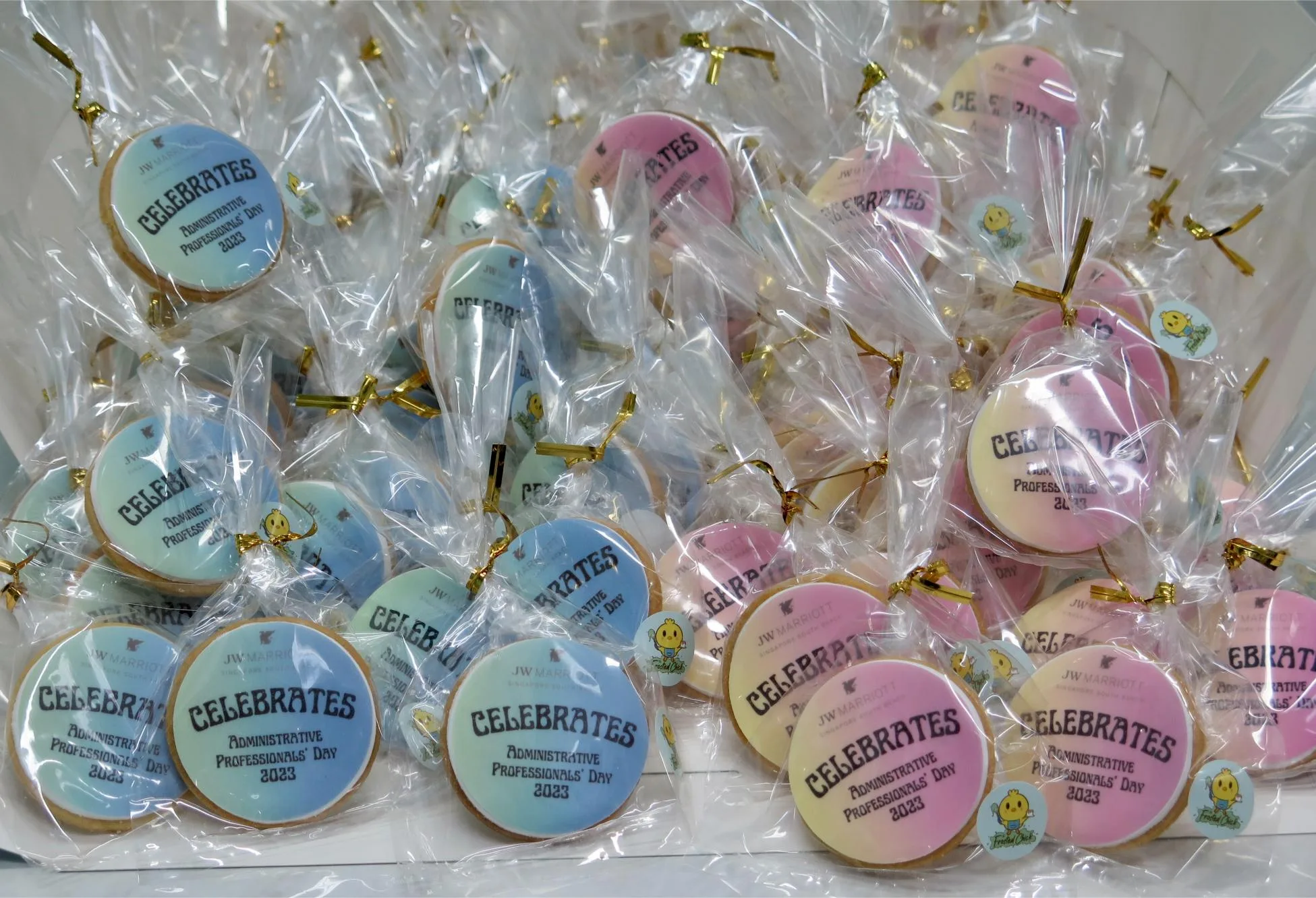 Printed Icing Logo Cookies