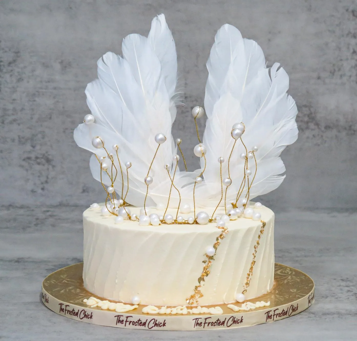 Elegant Crown Cake