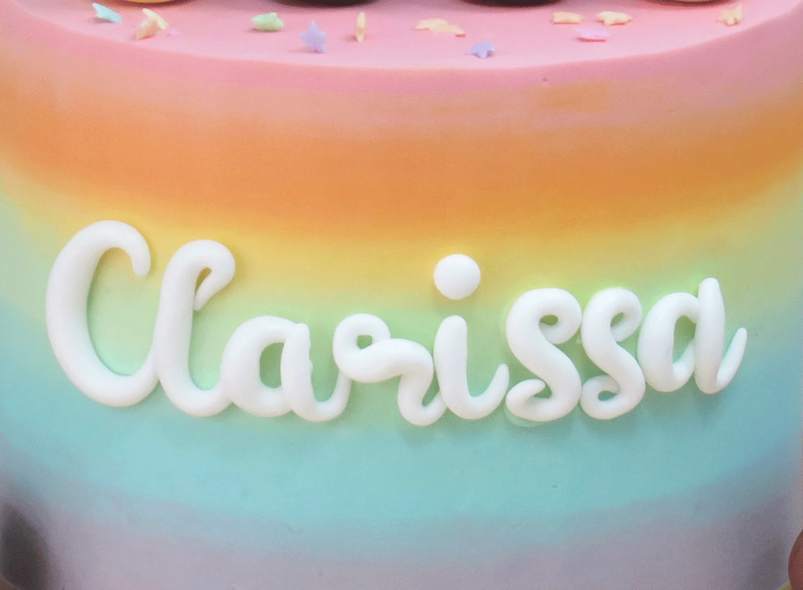 (Add On) Cursive Fondant Name