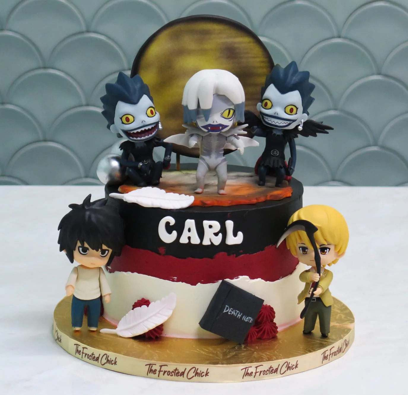 Death Note Inspired Cake