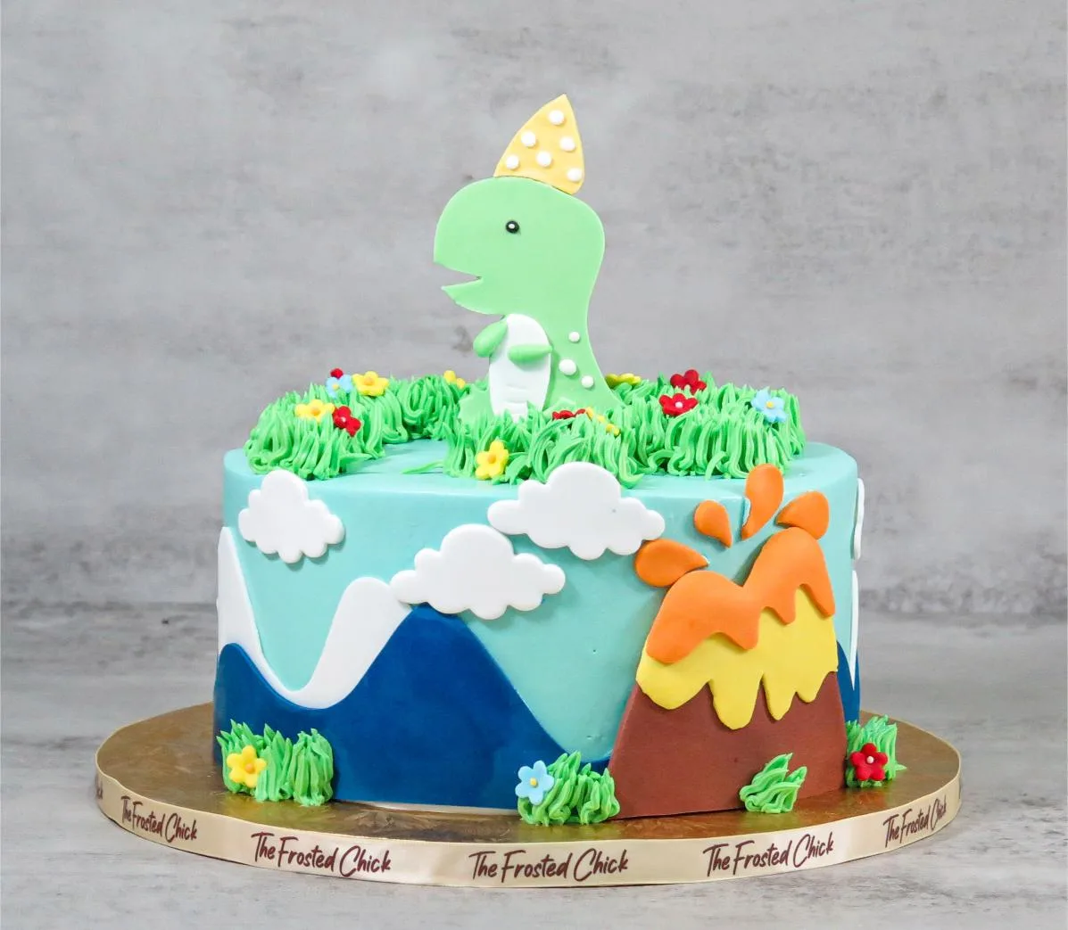 Party Dinosaur Cake