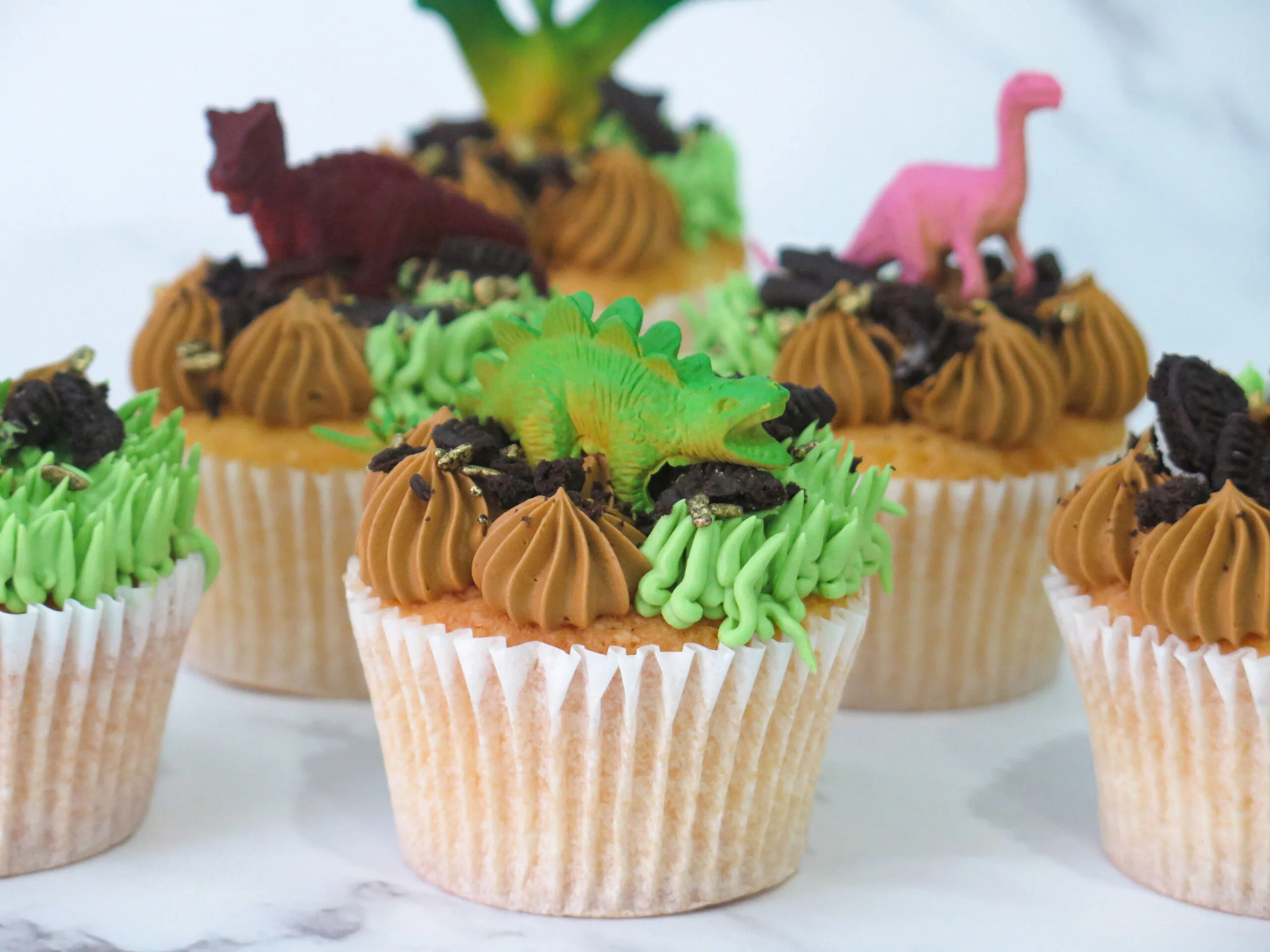 Dinosaur Cupcakes