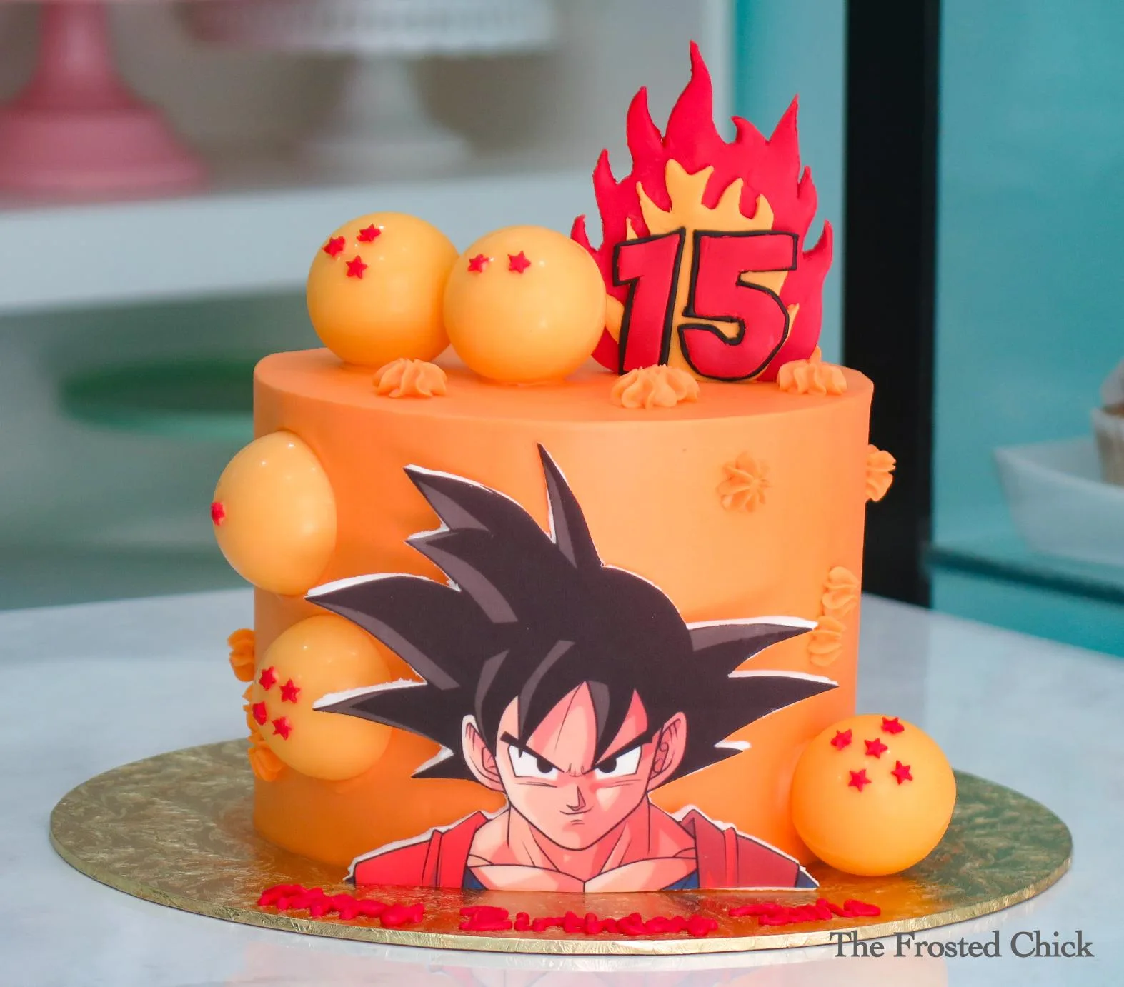 Dragon Ball Inspired Cake