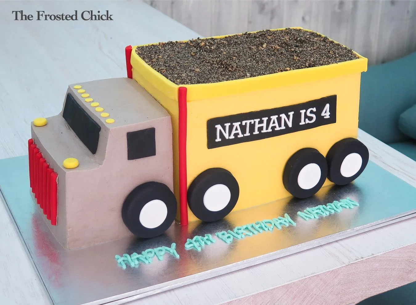 Dump Truck Cake