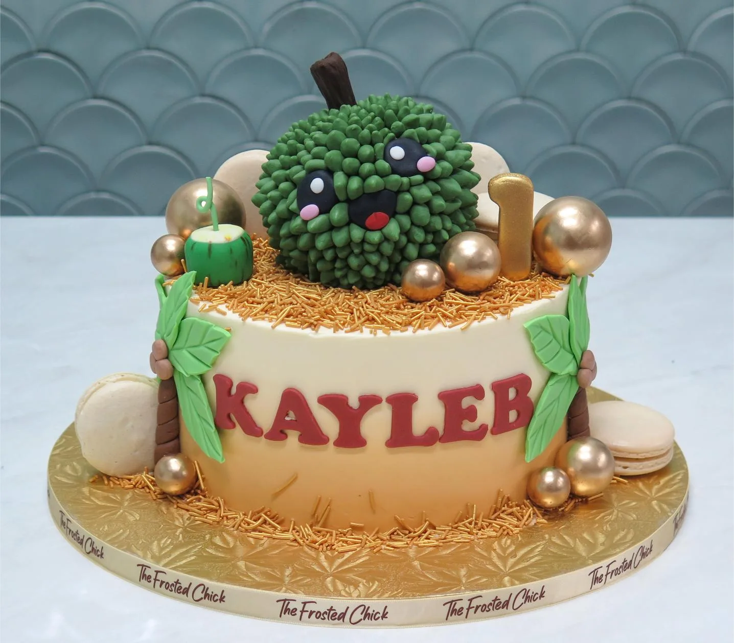 Tropical Durian Cake