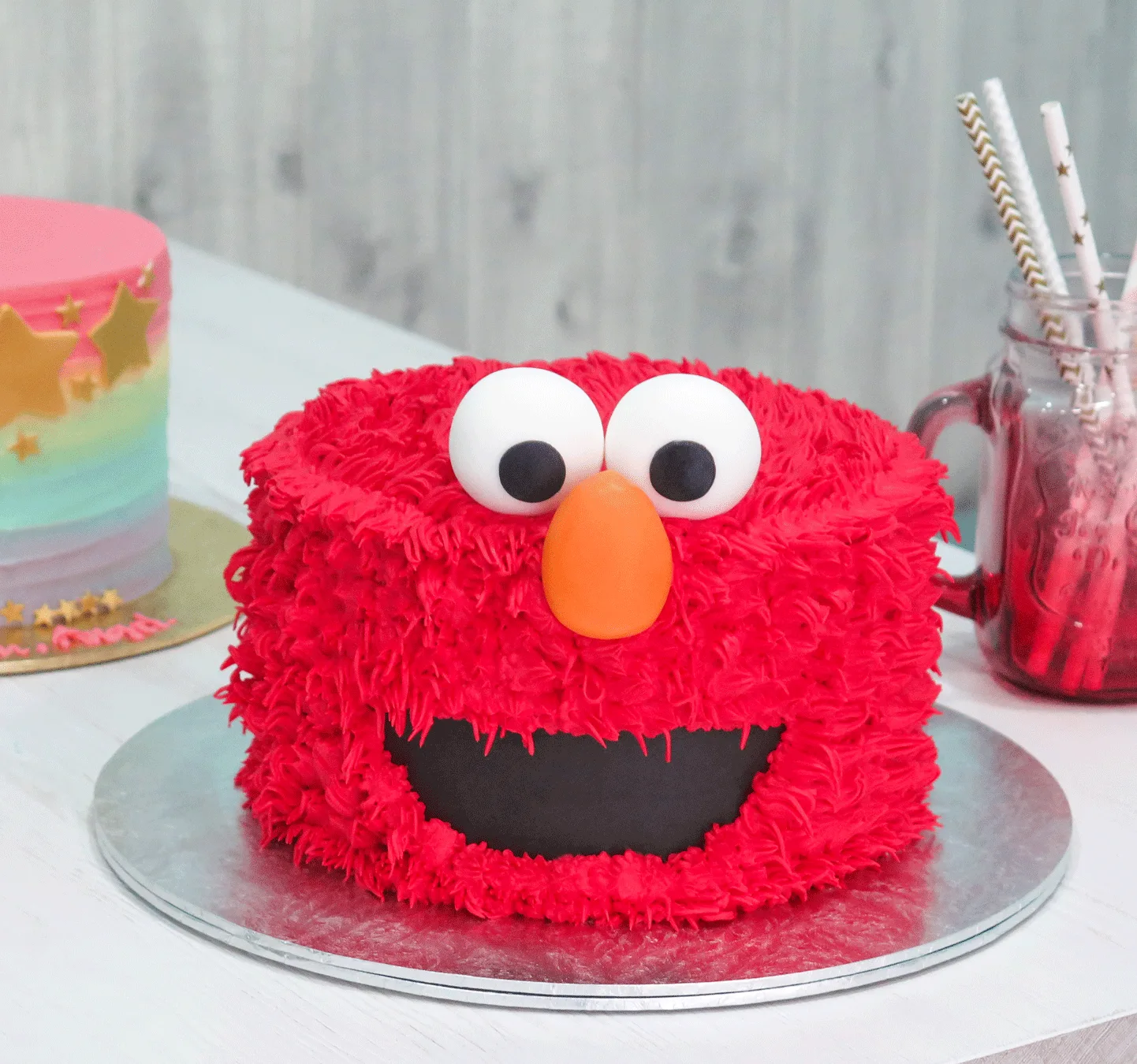 Red Monster Cake