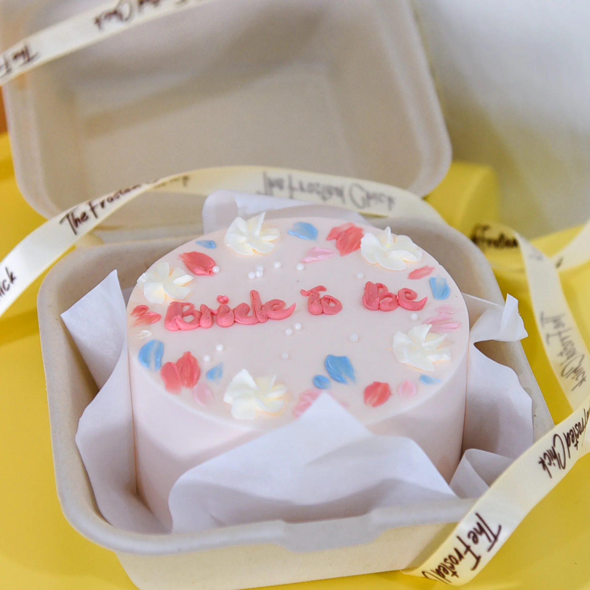 Floral Petals Bento Cake