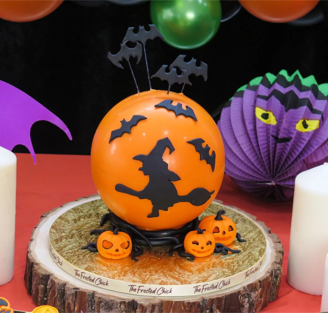 Halloween Flying Witch Chocolate Piñata
