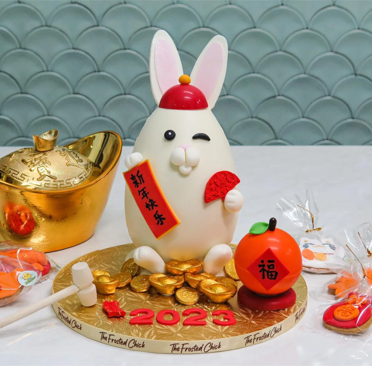 Fortune Bunny Rabbit Chocolate Piñata