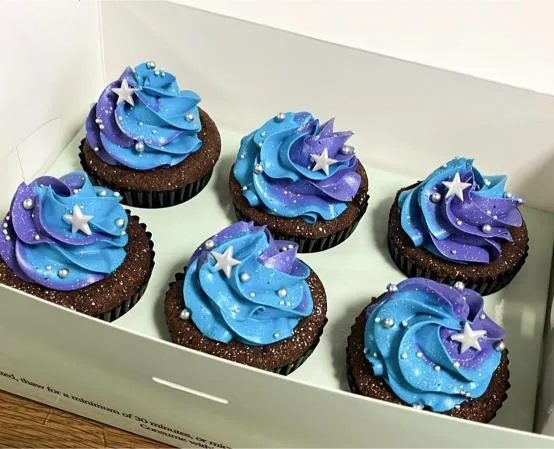 Galaxy Cupcakes