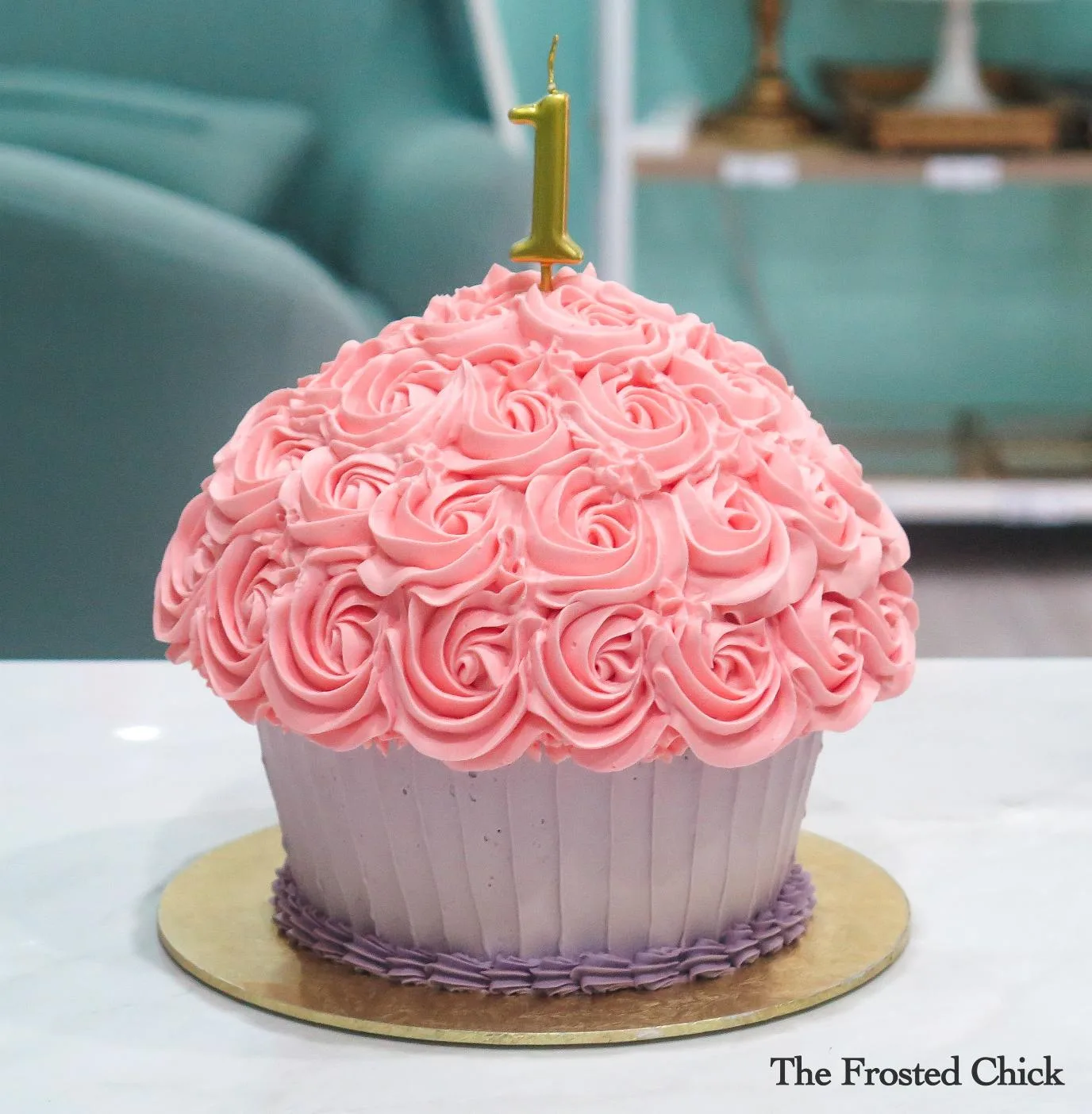 Giant Cupcake Cake