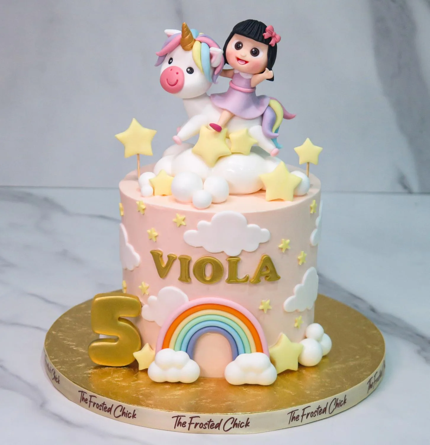 Magical Unicorn Adventure Cake