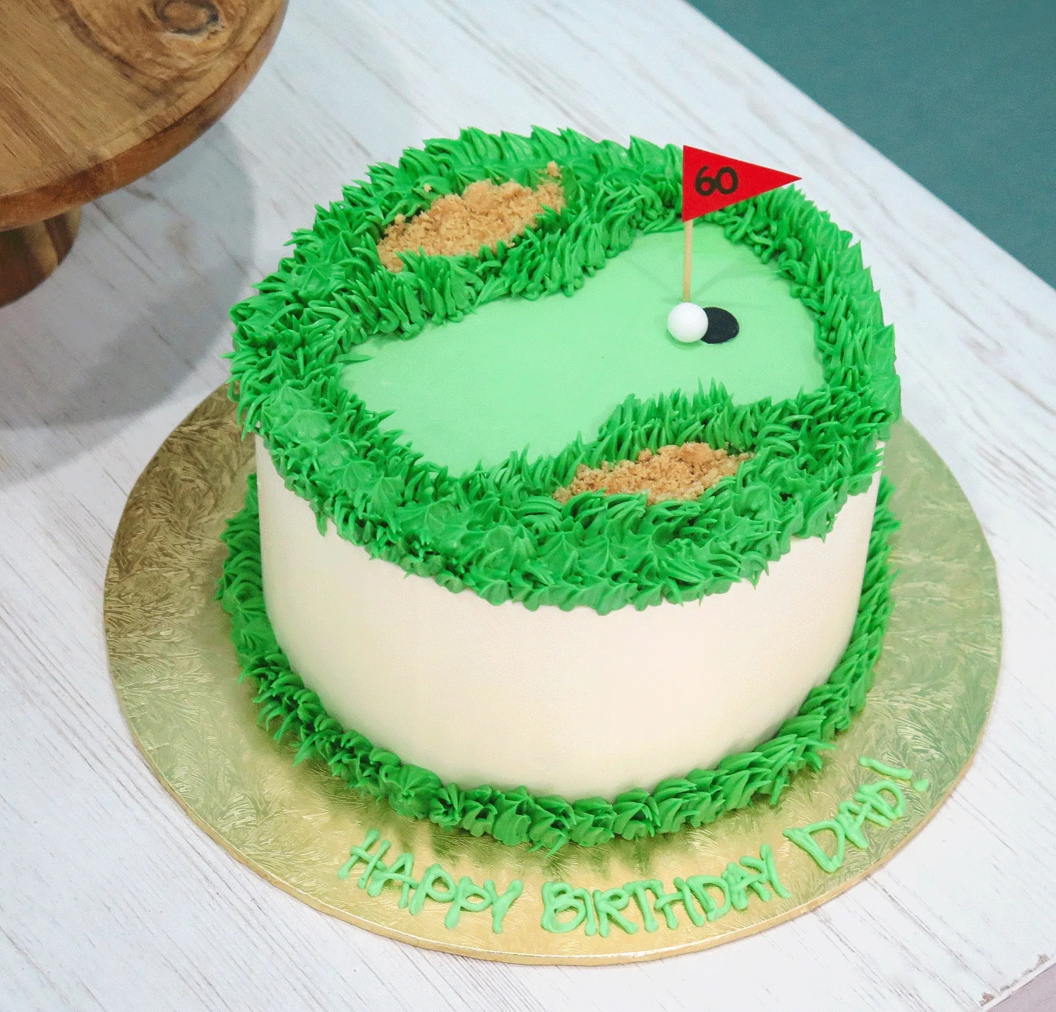 Golf Course Cake