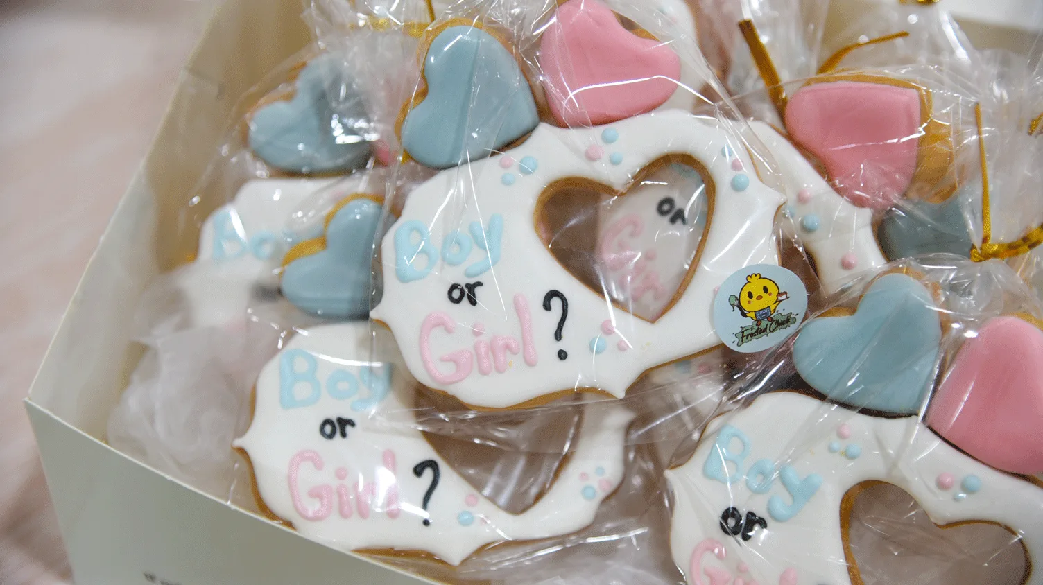 Guess The Gender Reveal Cookies