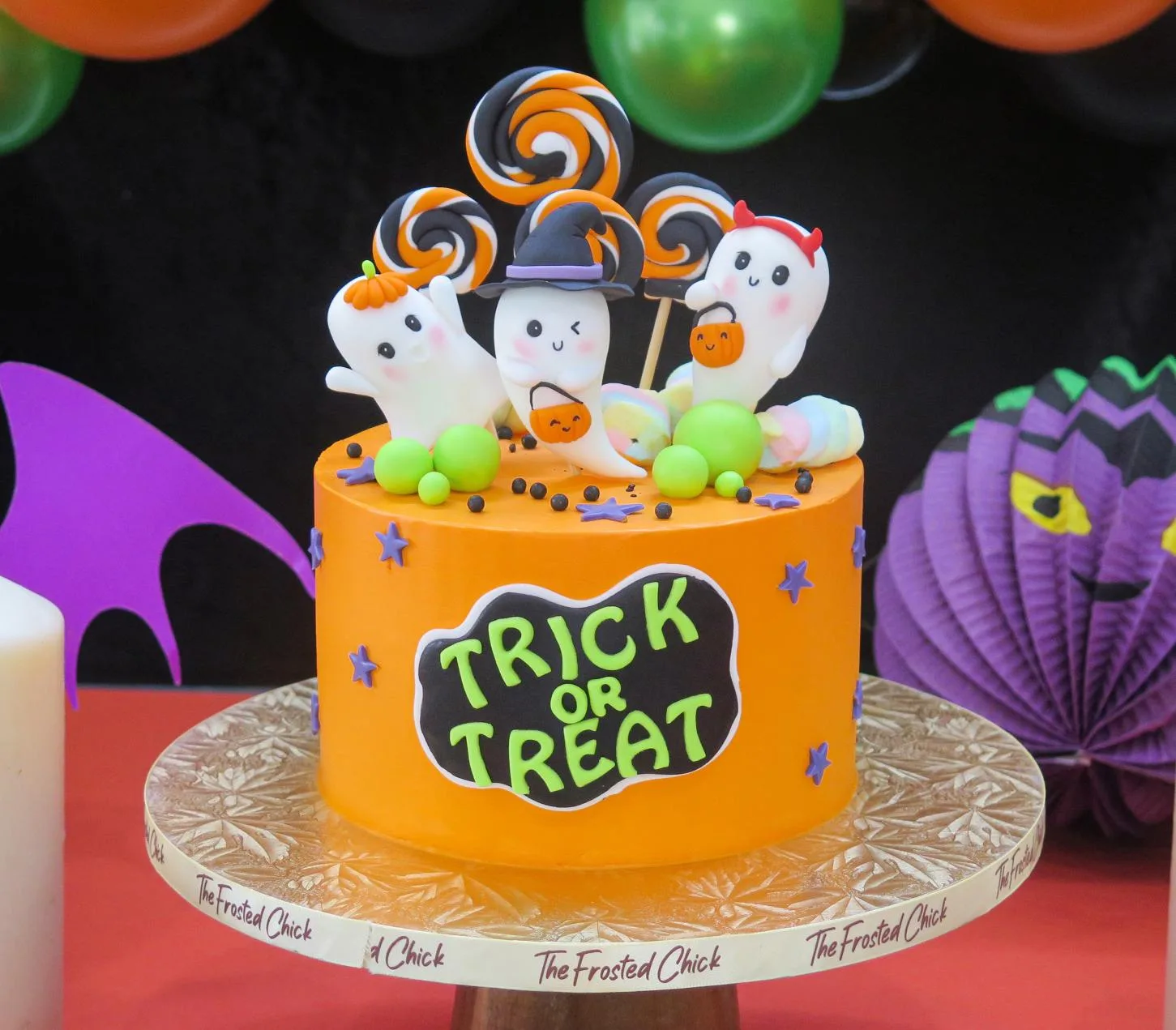 Halloween Trick Or Treat Cake