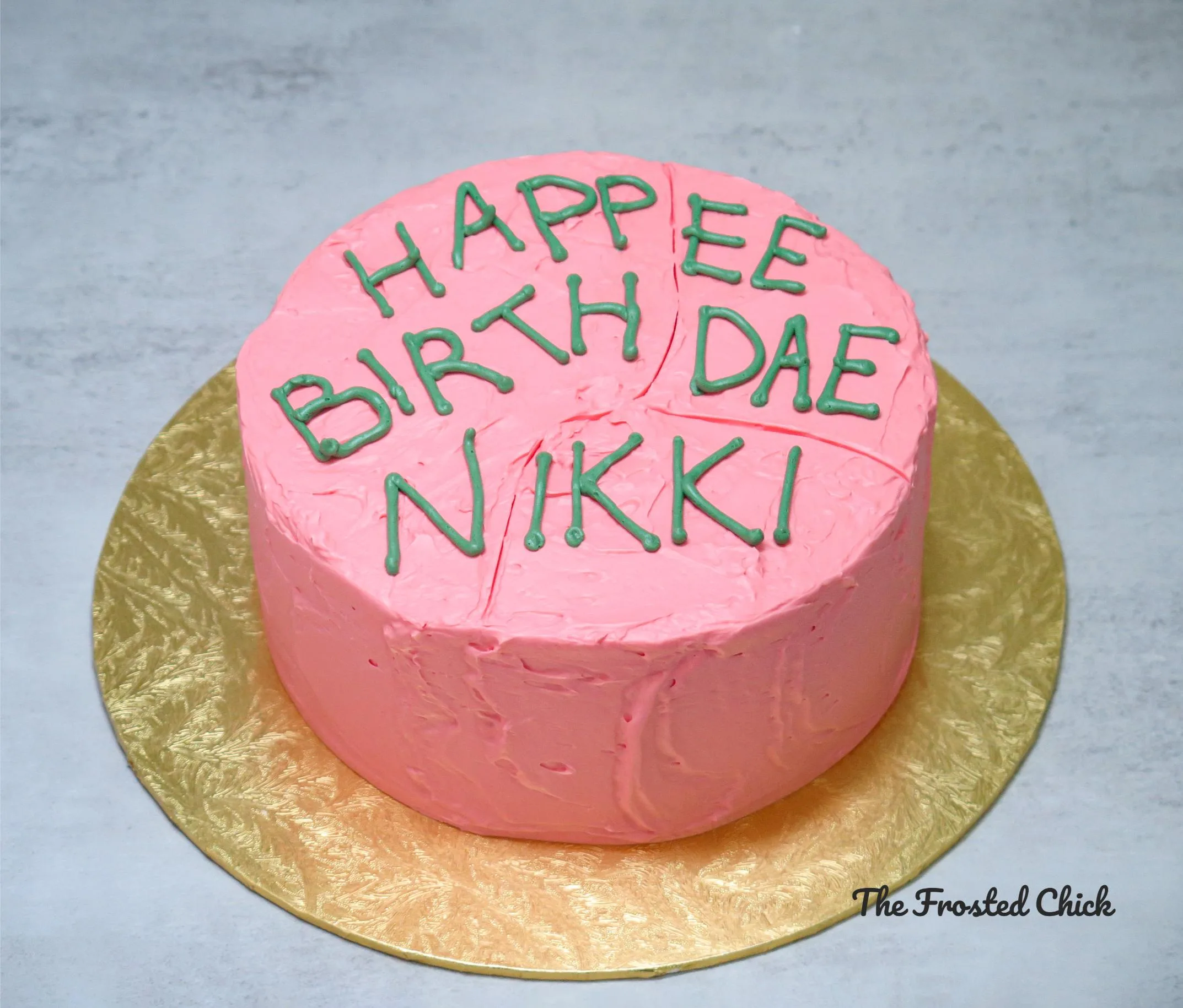 Harry's Birthday Cake