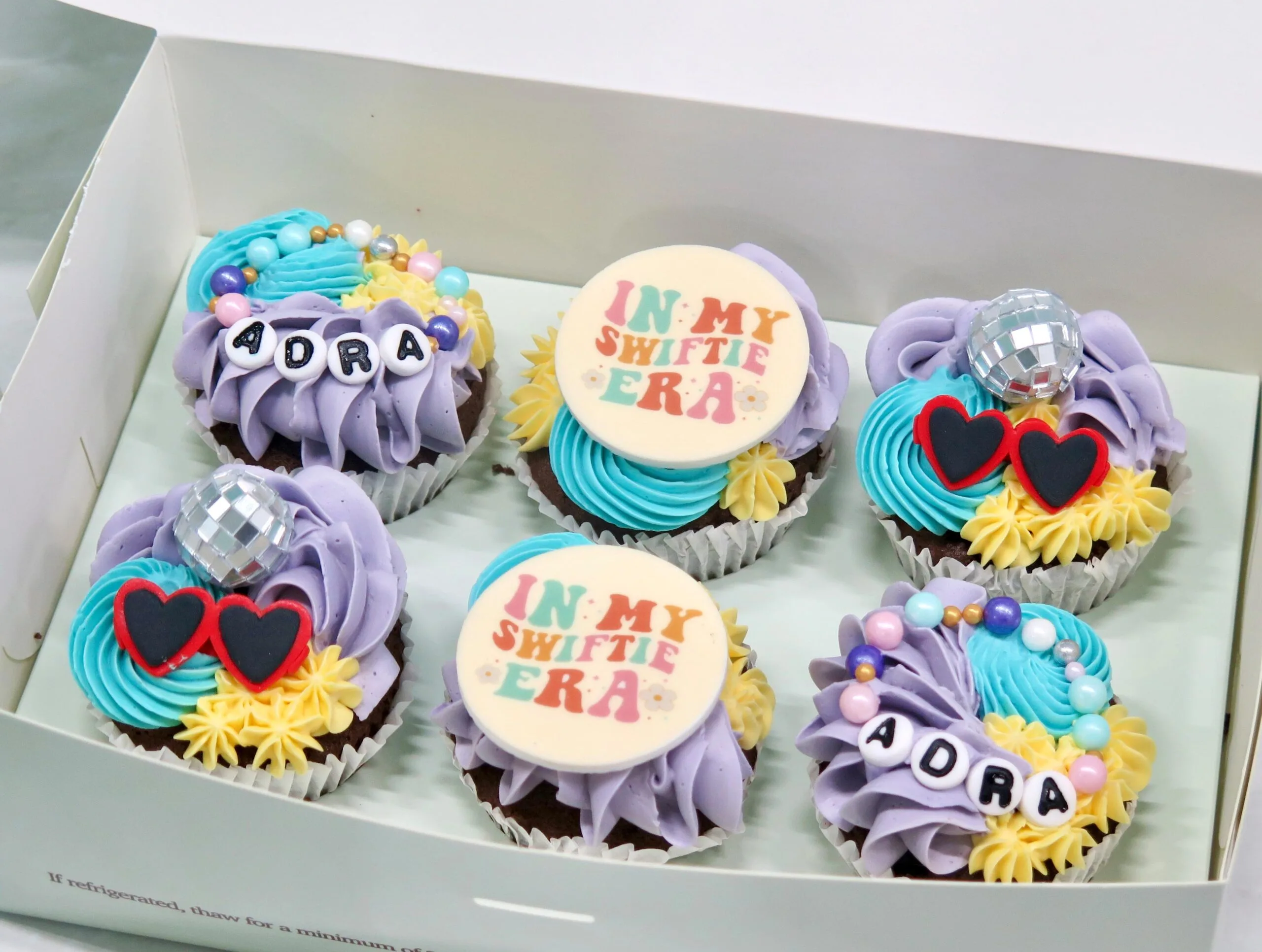 Taylor Swift Eras Tour Inspired Cupcakes