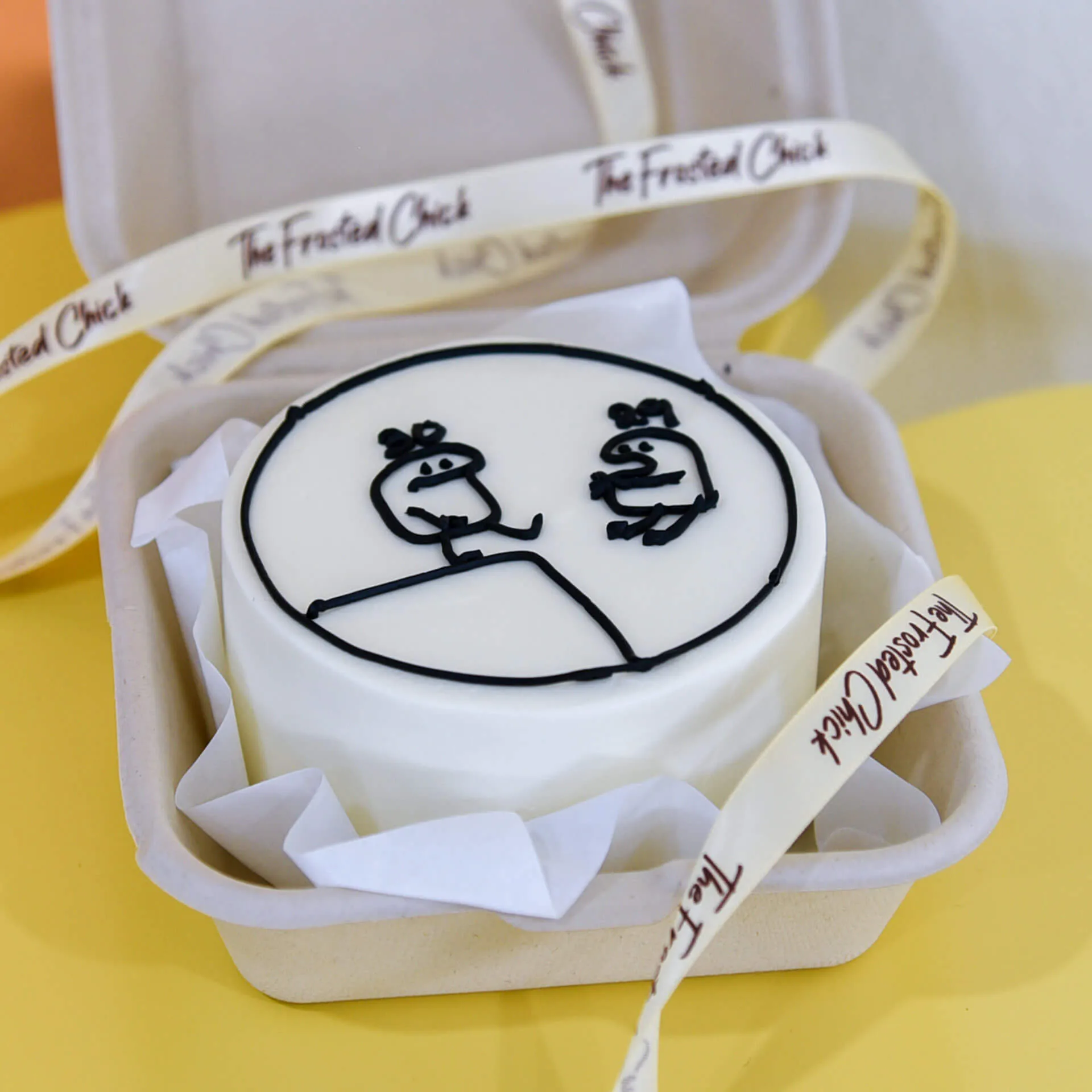 Comic Kicking Age Bento Cake