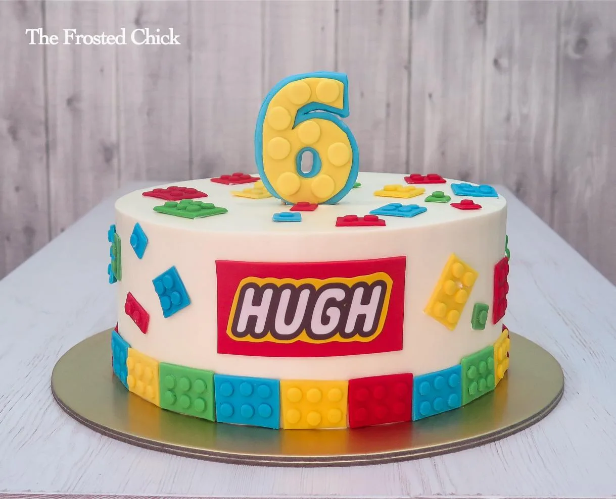 LEGO Building Blocks Cake