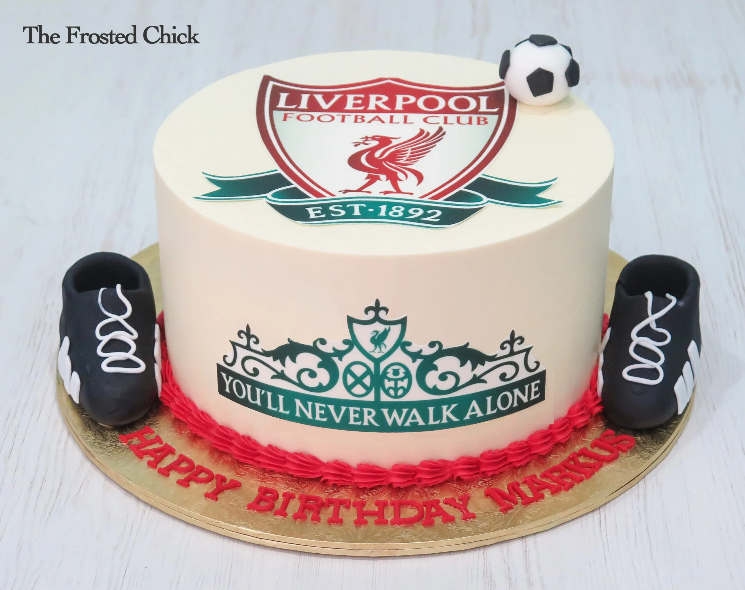 Football Soccer Team Cake