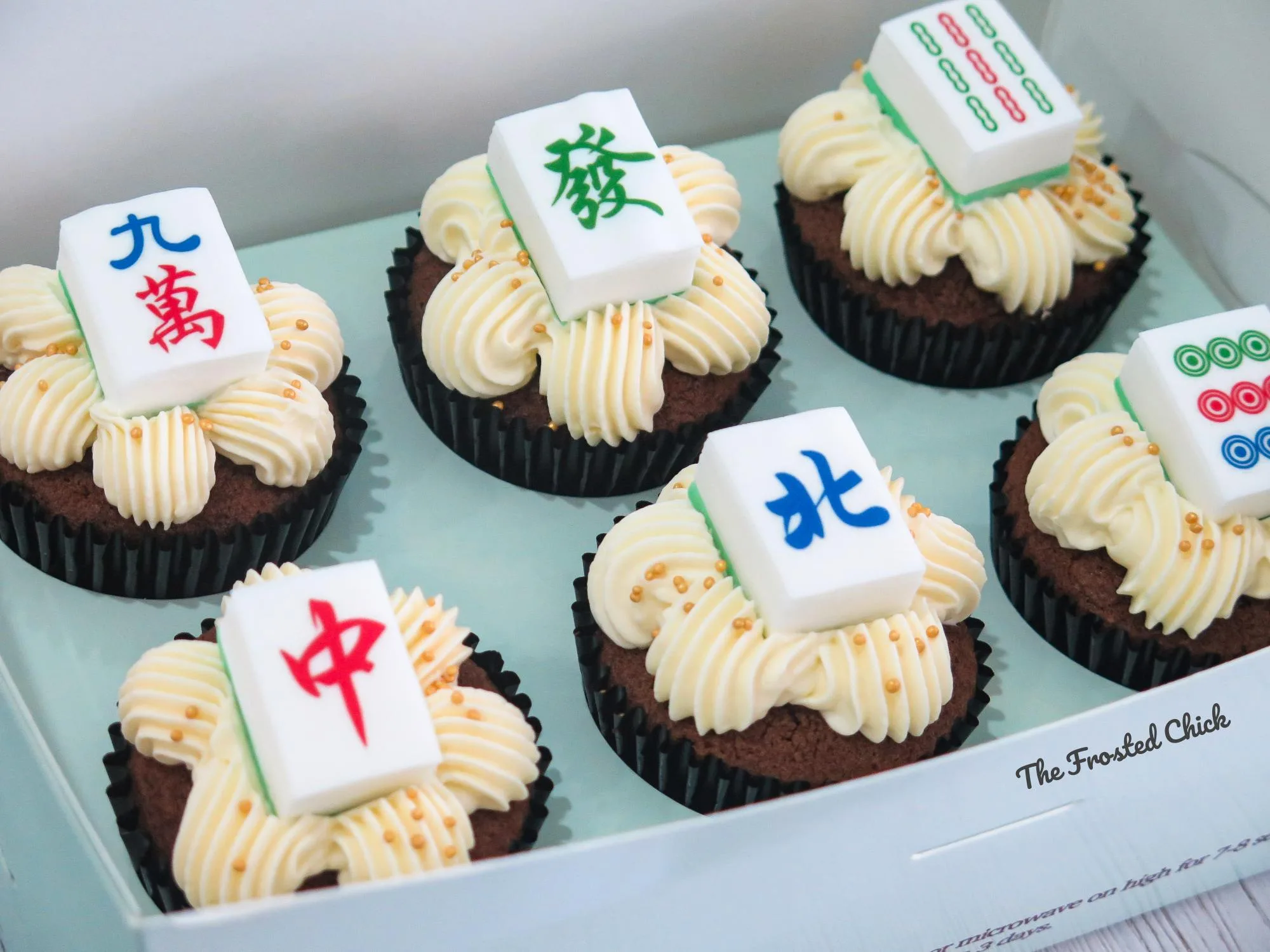 Mahjong Cupcakes