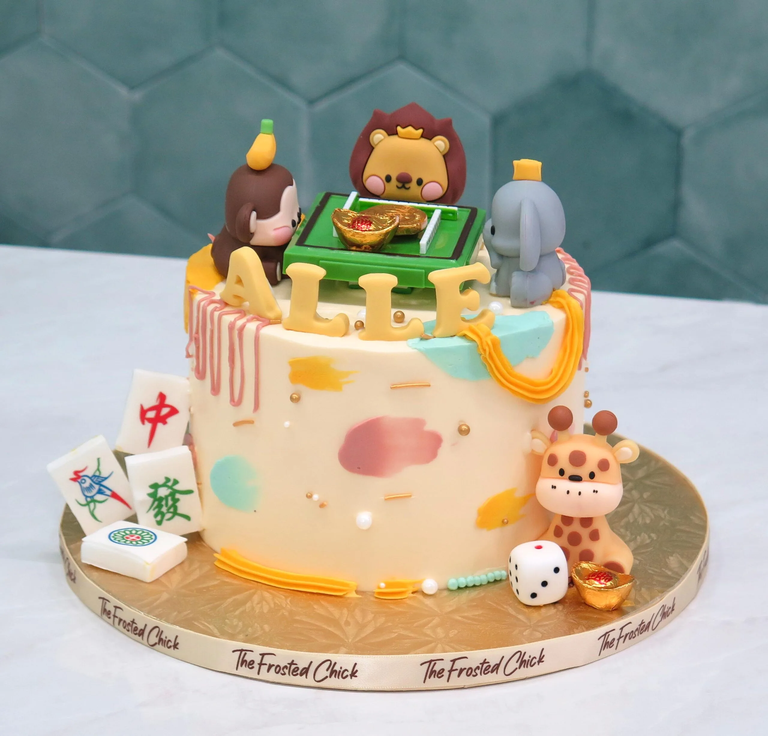 Animal Mahjong Kakis Cake