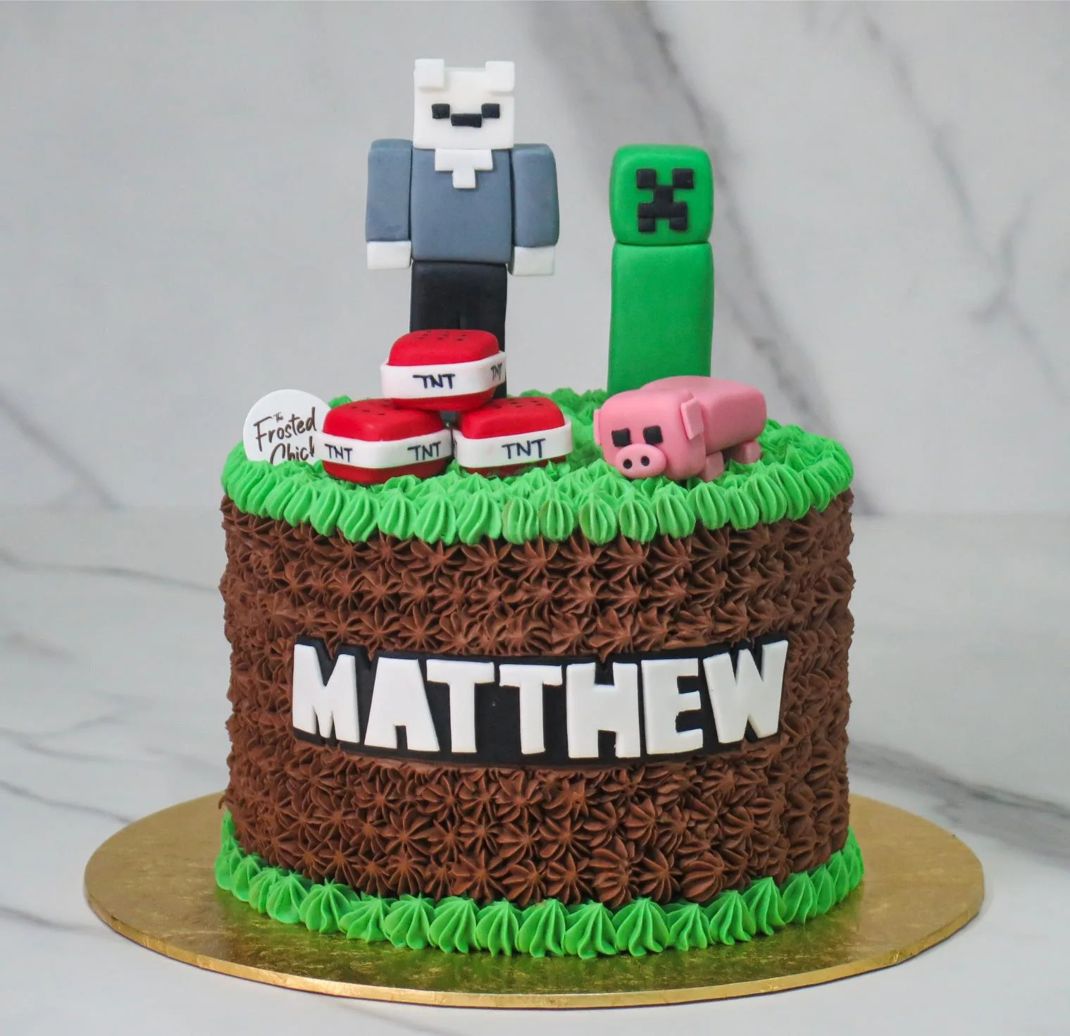 Minecraft Avatar Cake