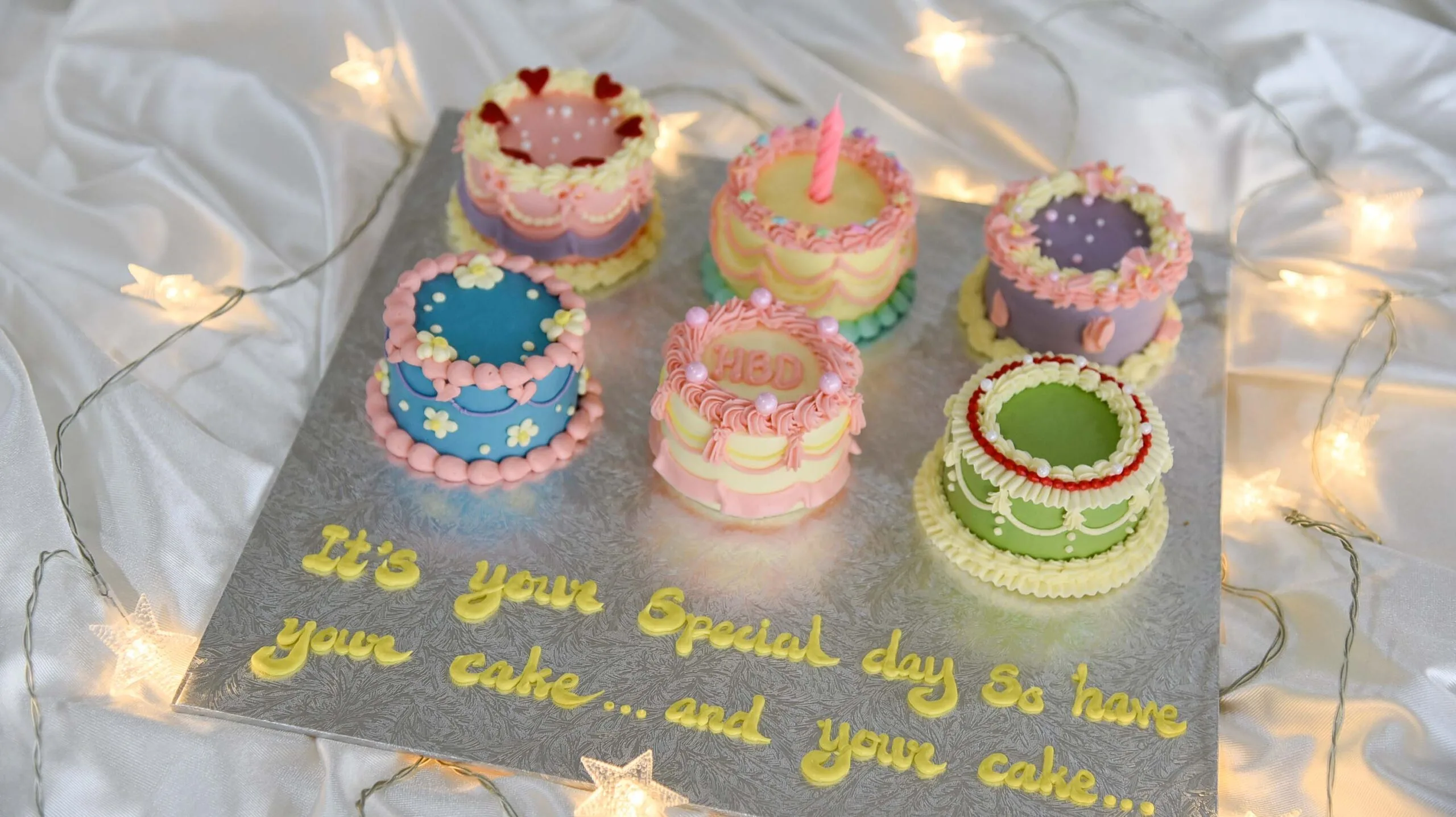 Mini 'Diet Cake' - Platter of 6