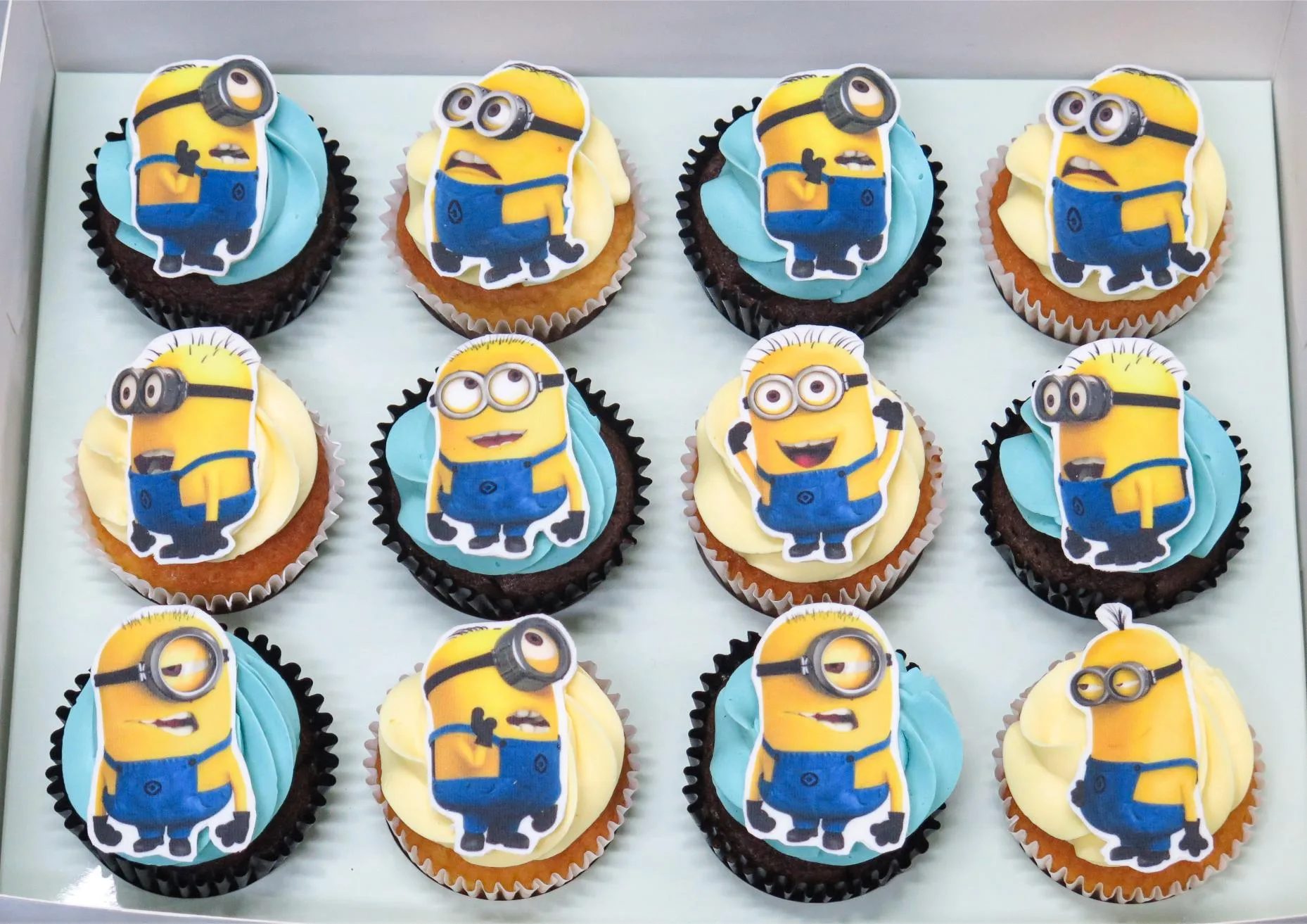 Minion Cupcakes