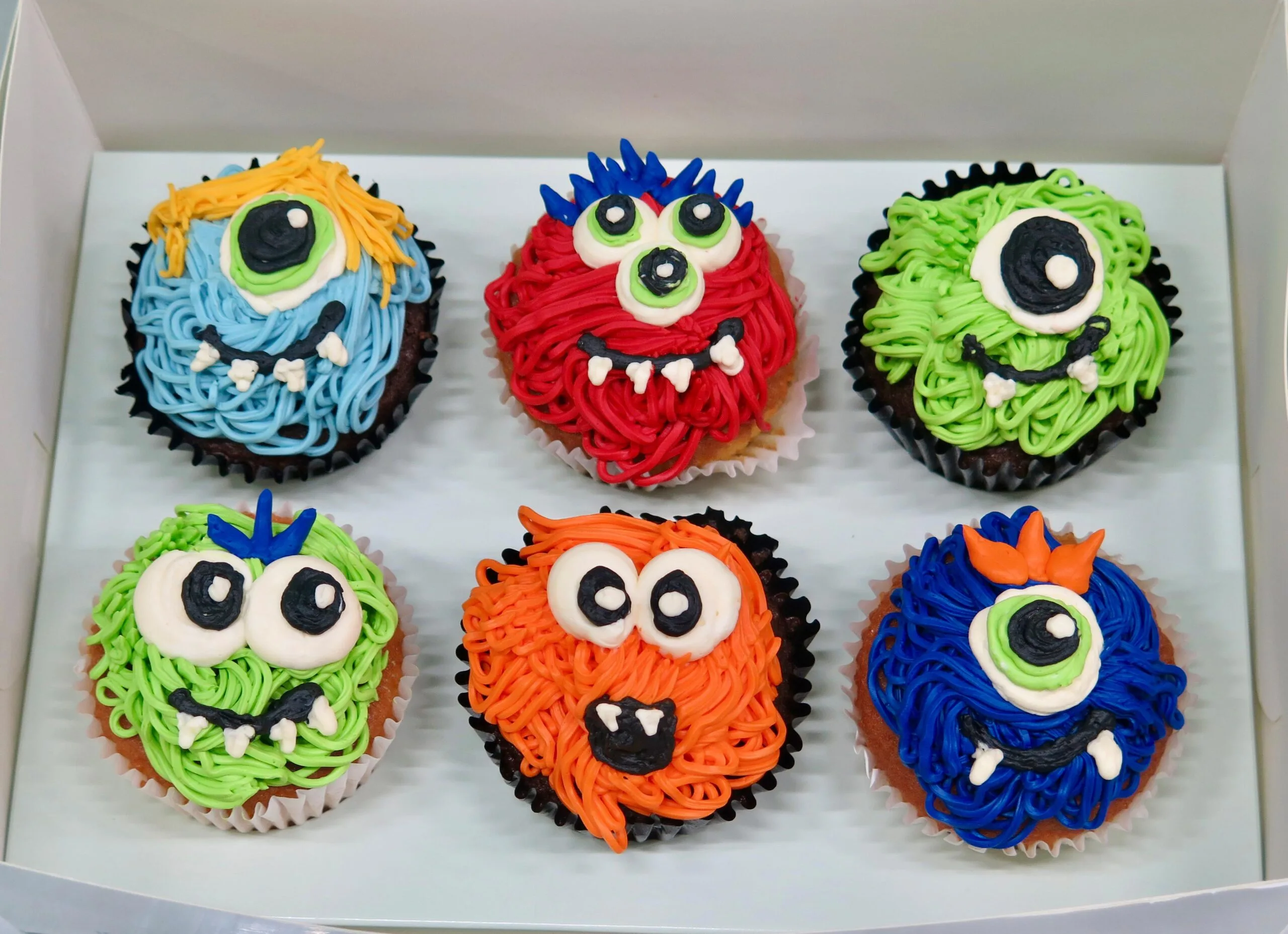 Monster Mania Cupcakes