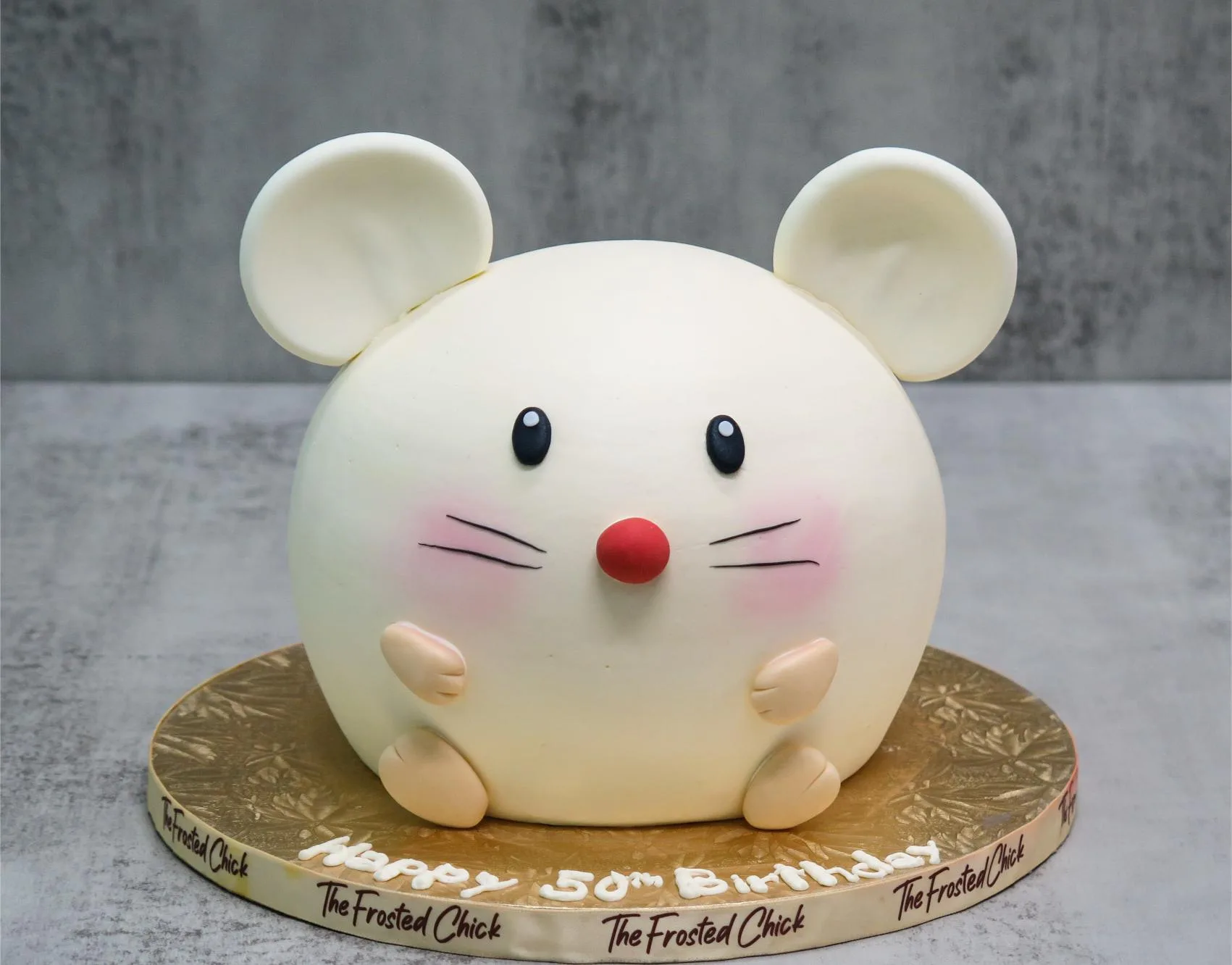 Adorable Mouse Cake