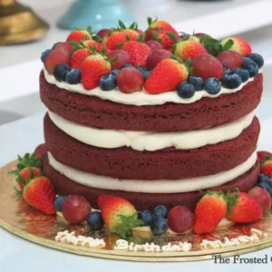 Naked Berries Cake