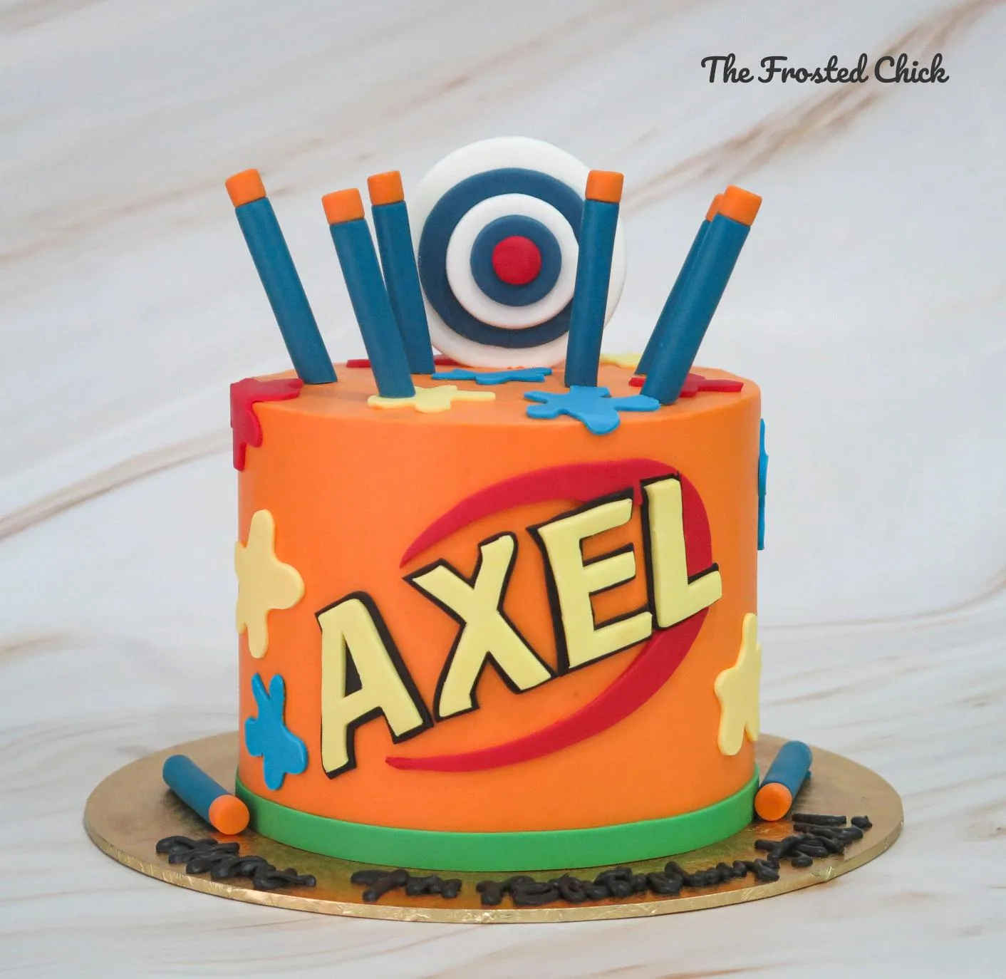 NERF Inspired Cake