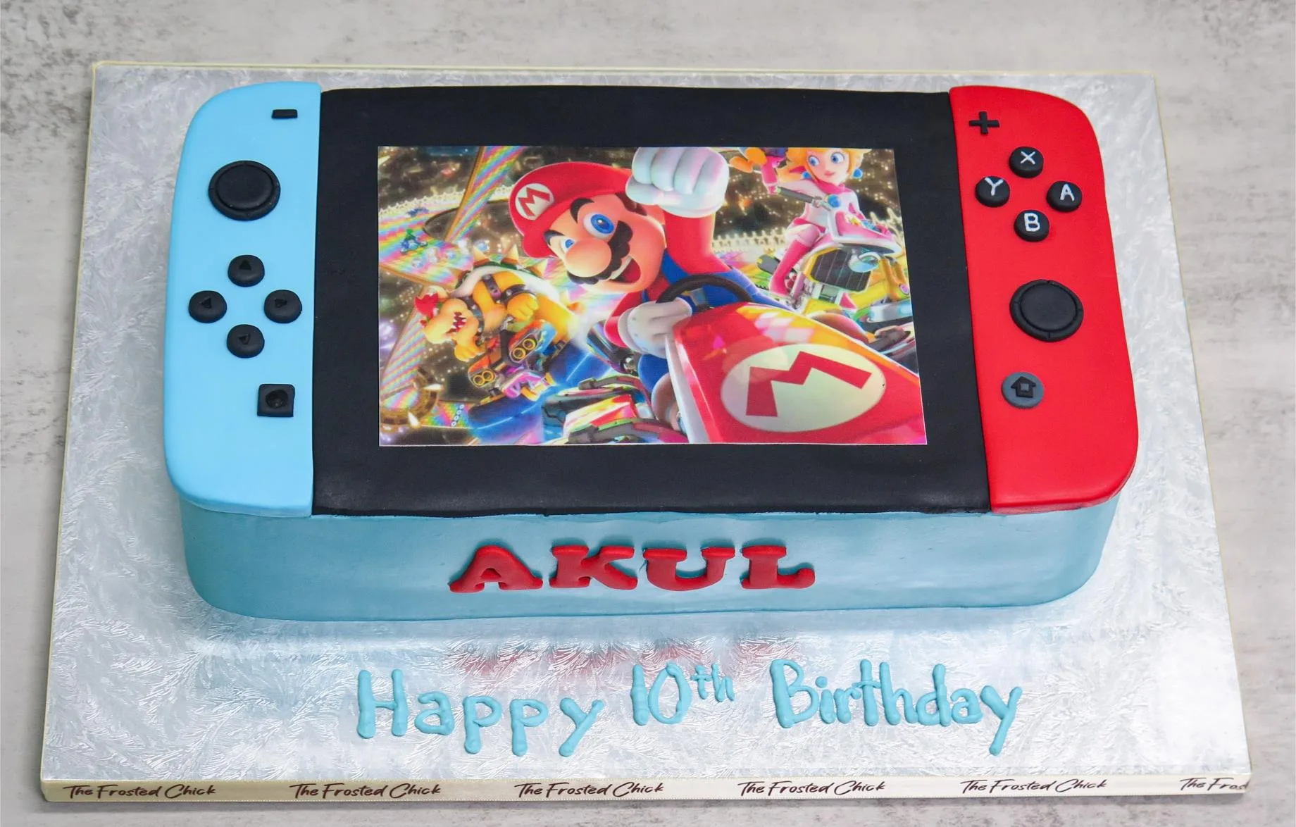 Switch Mario Kart Inspired Cake