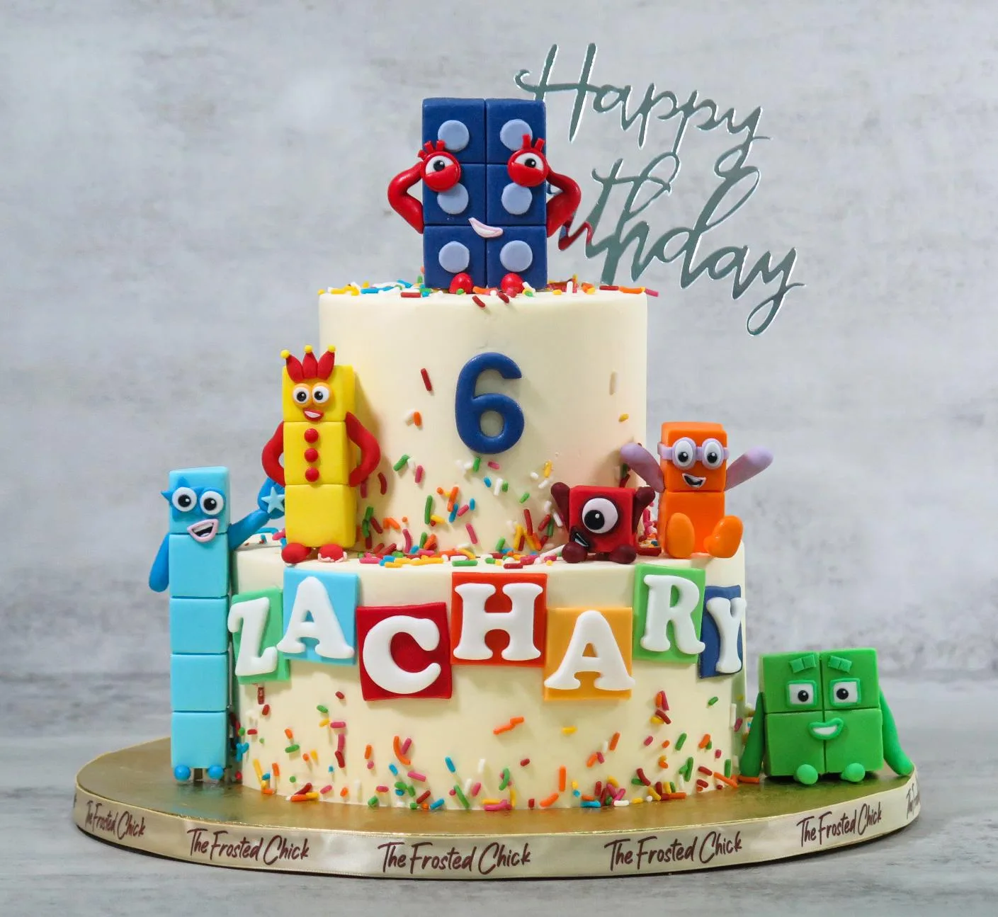Numberblocks Party Cake