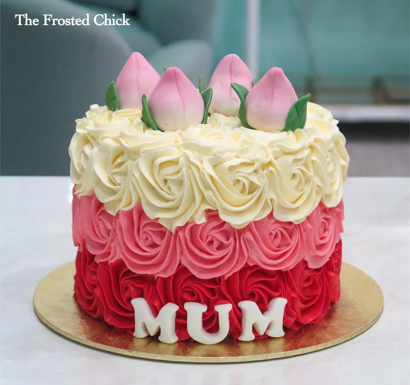 Longevity Rosette Cake