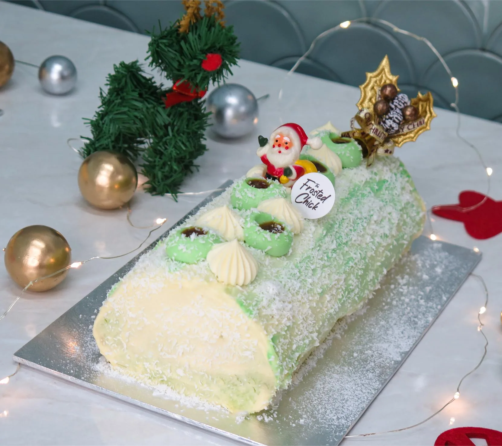 Ondeh Ondeh Log Cake