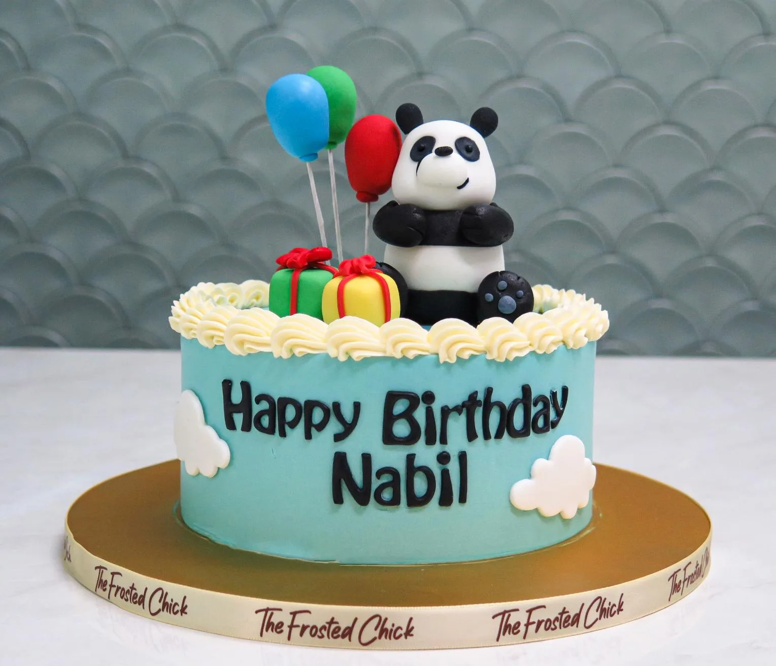 Pan Pan's We Bare Bear inspired Cake