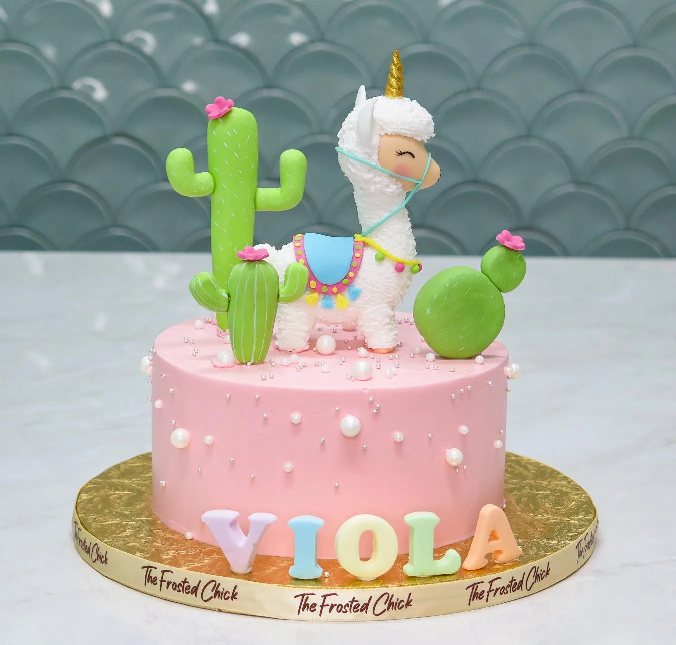 Magical Llama Cake