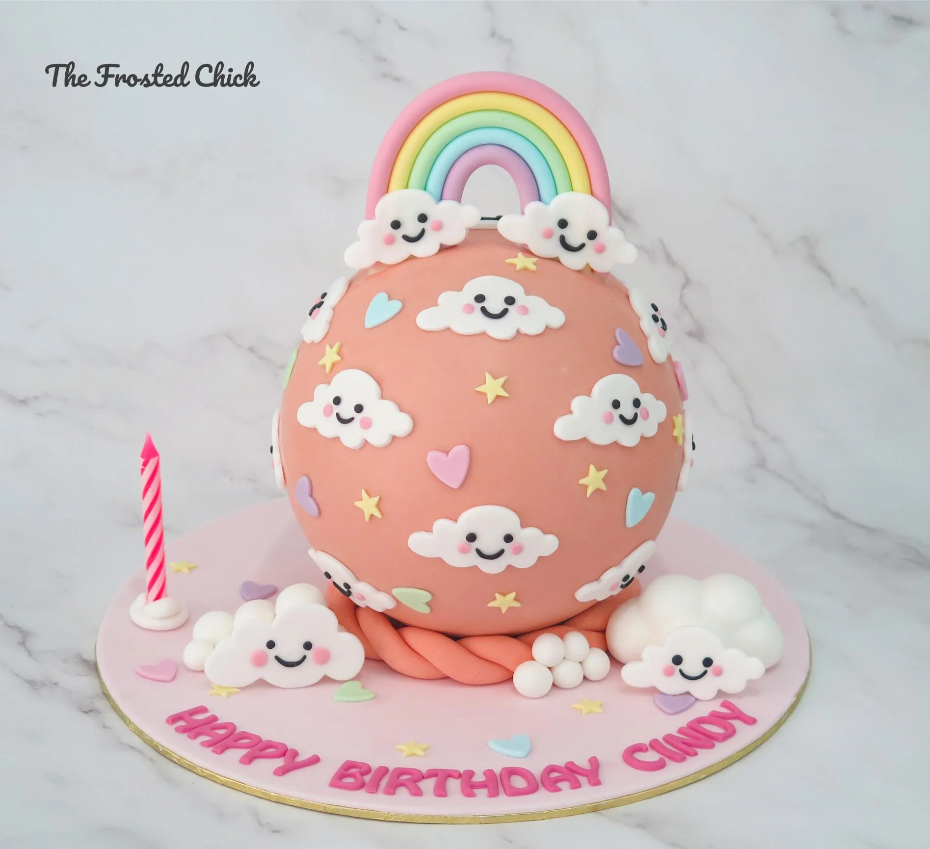 Pastel Rainbow Piñata