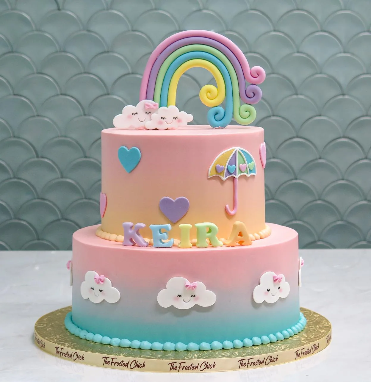 Pastel Rainbow Dreamland Cake