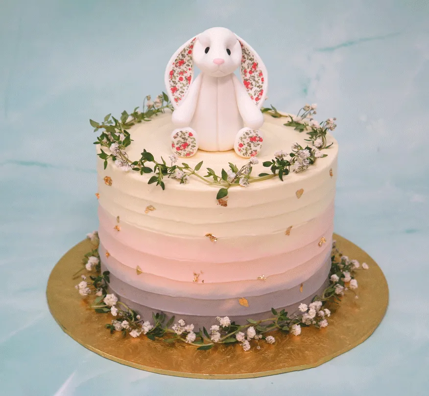 Pastel Bunny Cake