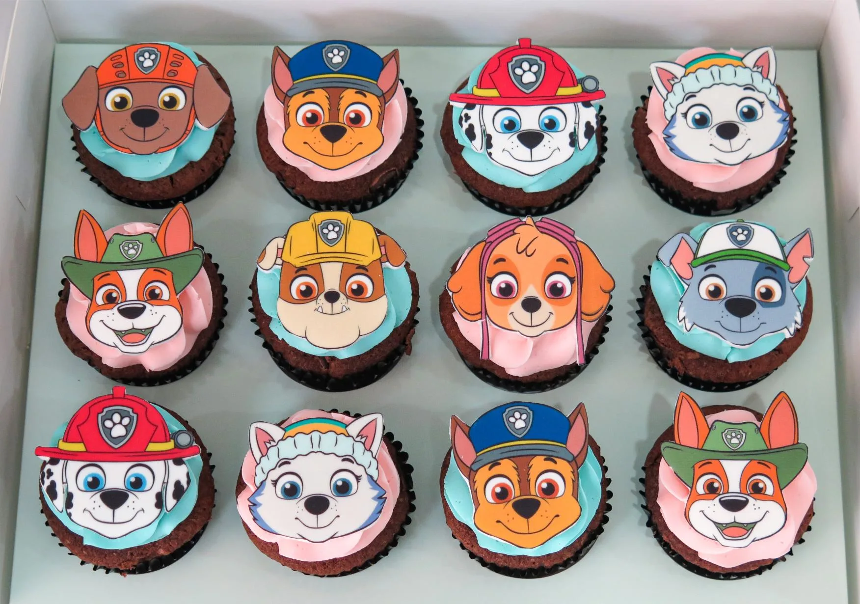 Paw Patrol Cupcakes