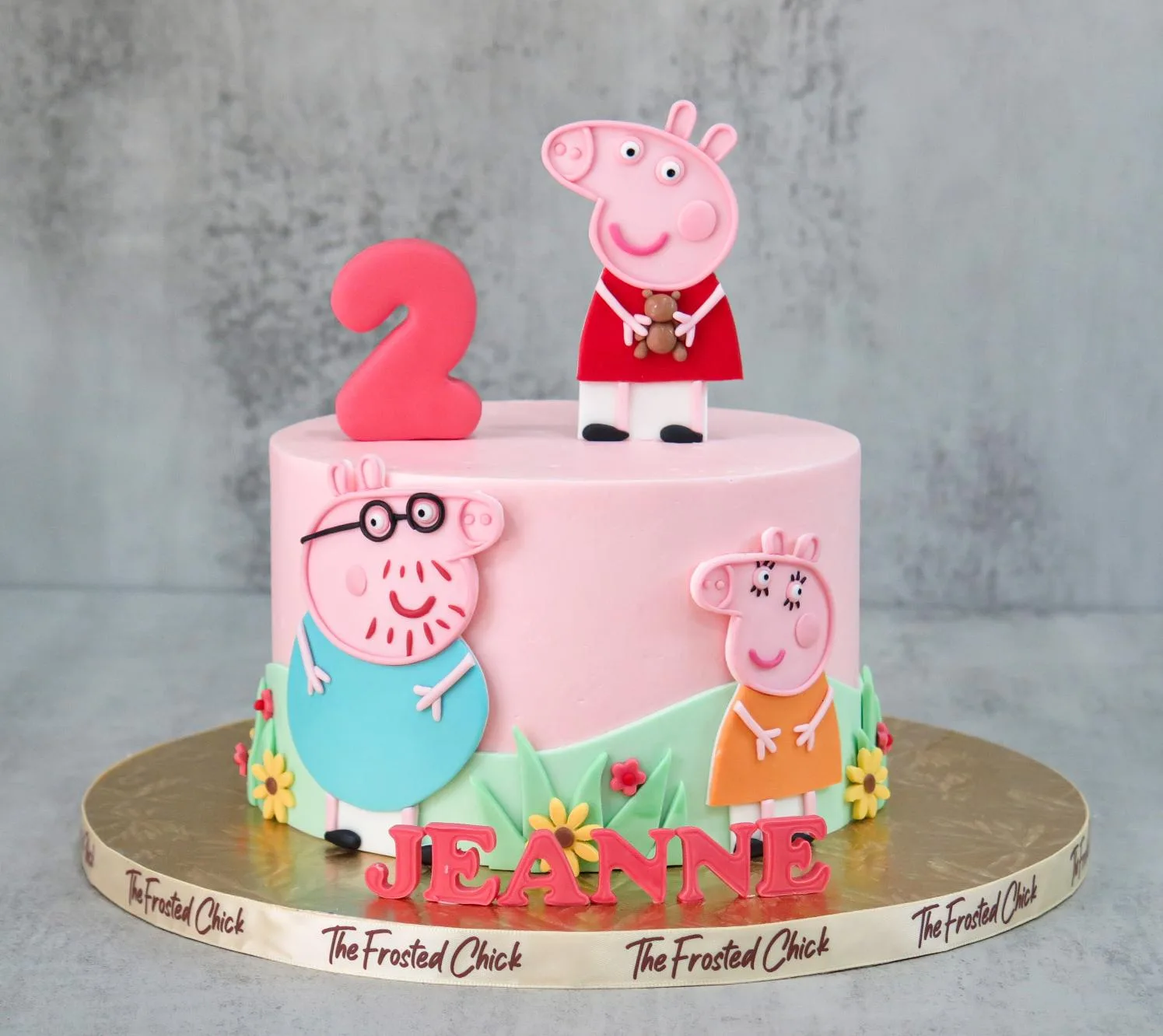 Peppa's Family Celebration Cake