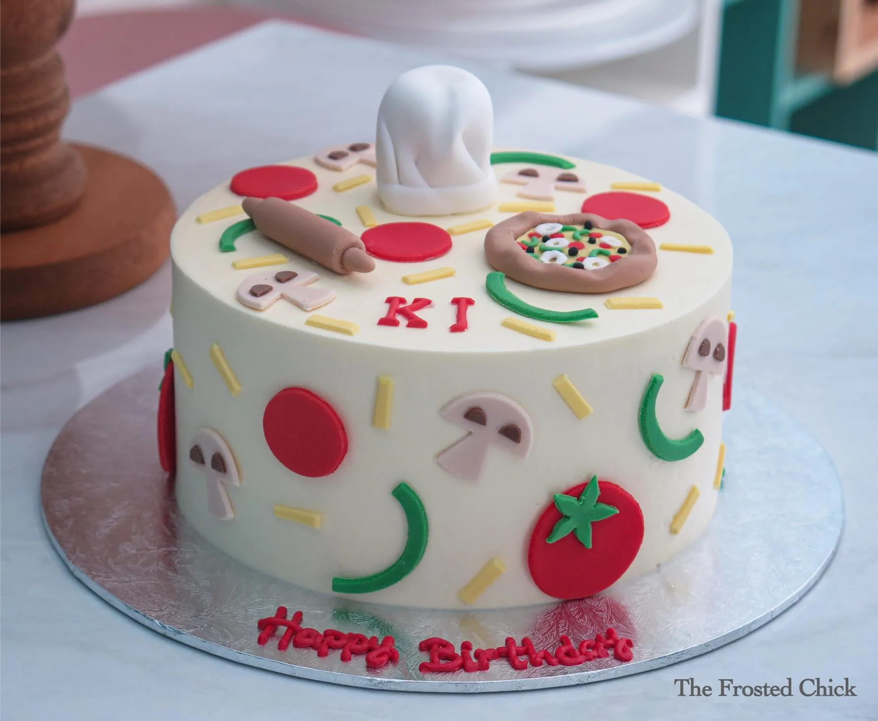 Pizza Chef Cake