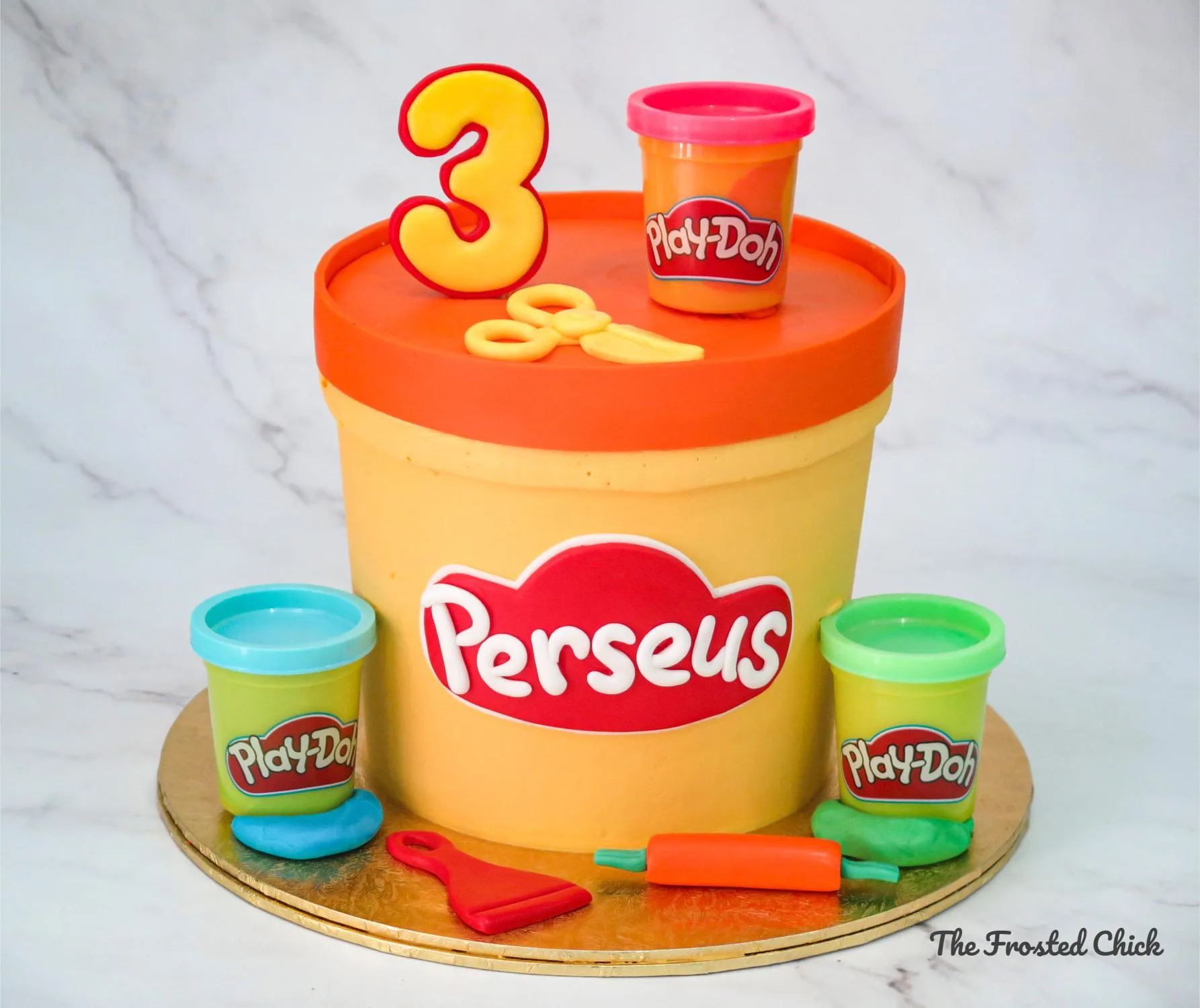 Play-doh Party Cake