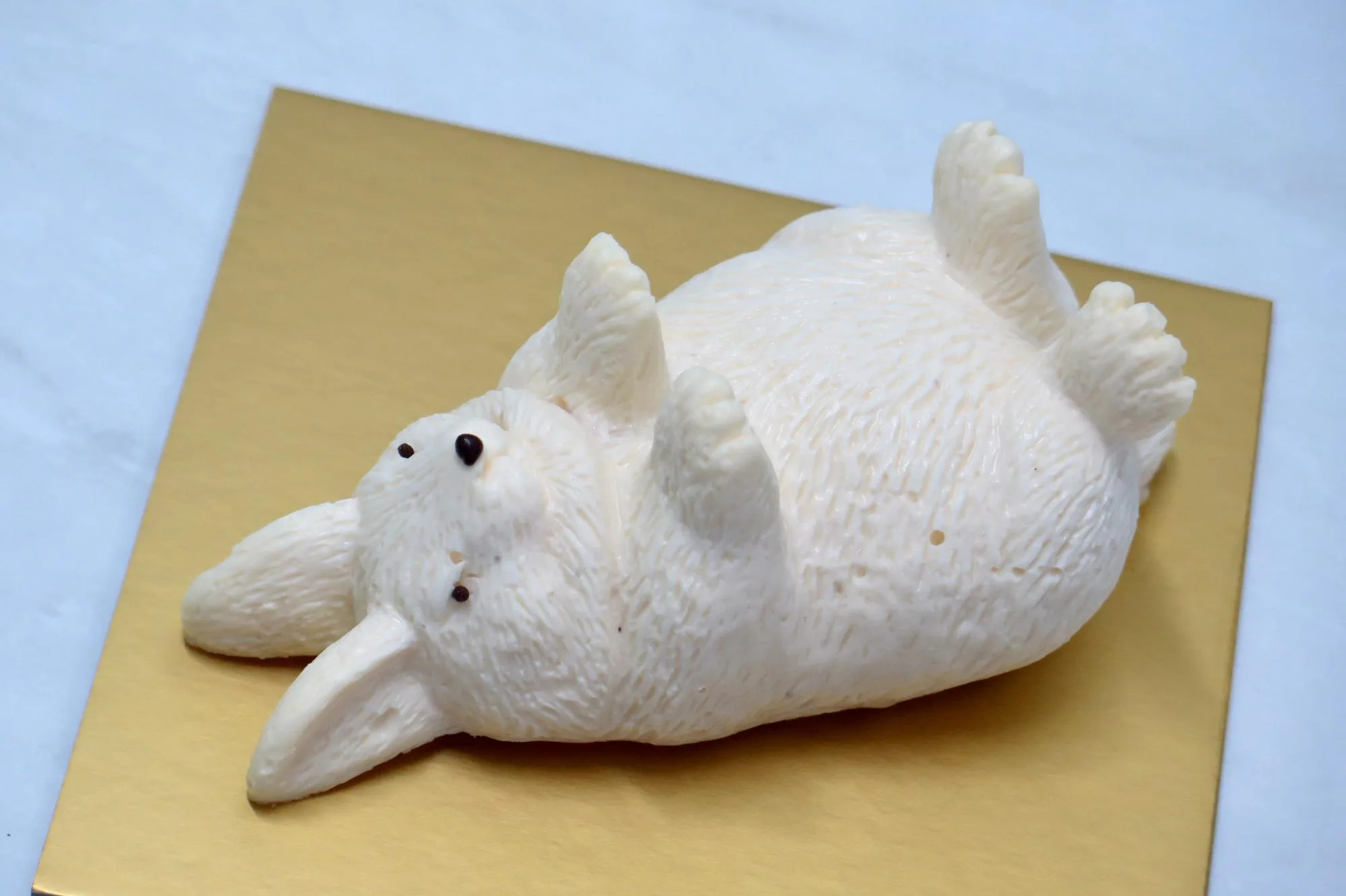 Playful Rabbit Mousse Cake